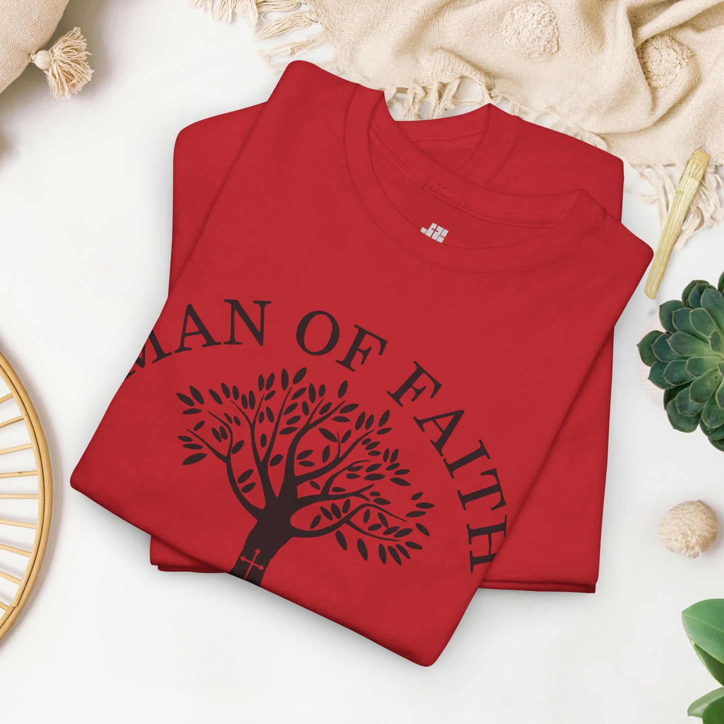 Man of Faith Heavy Cotton Tee