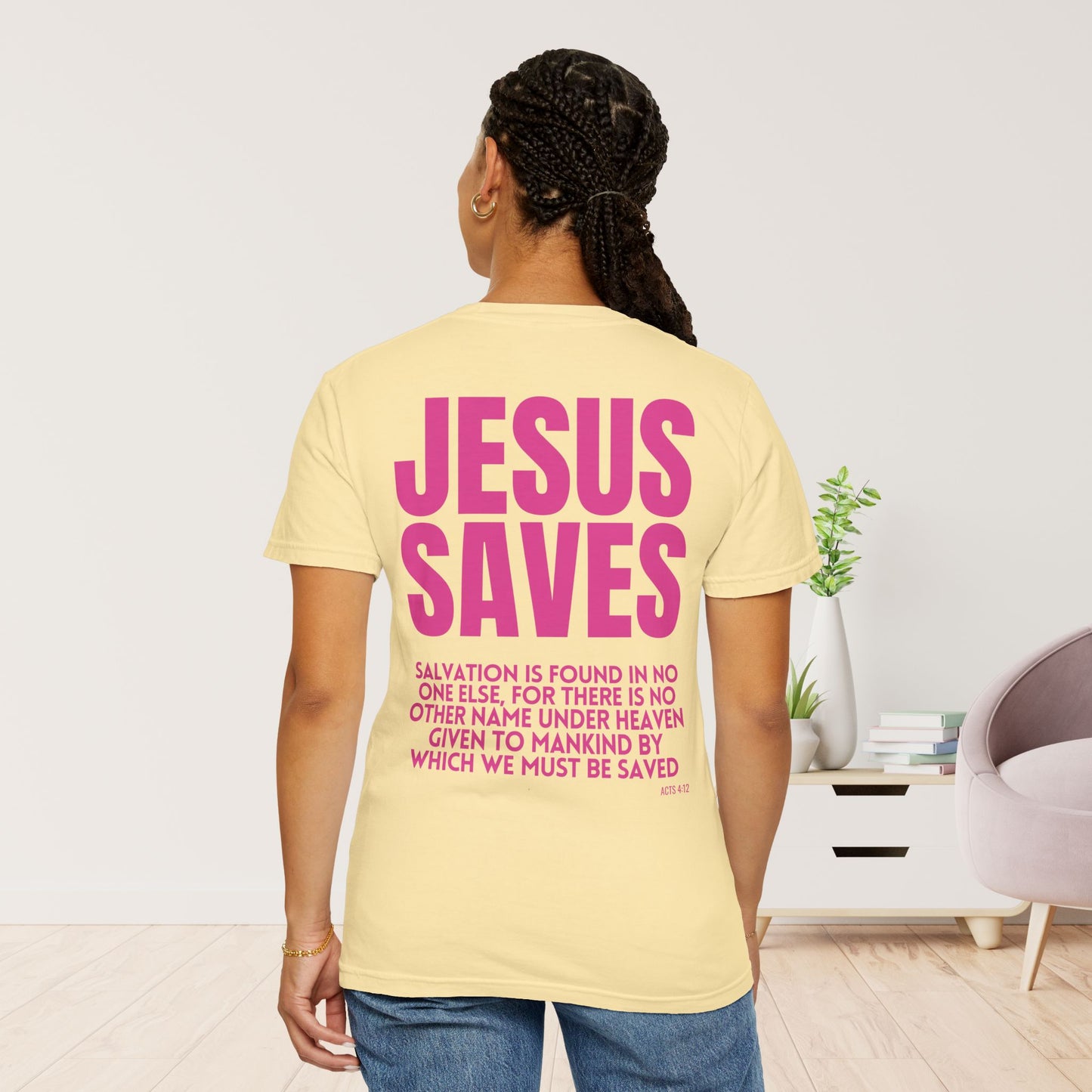 Jesus Saves Comfort Colors Shirt