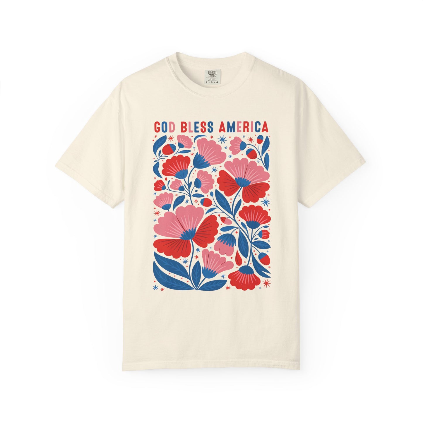 God Bless America Comfort Colors Shirt