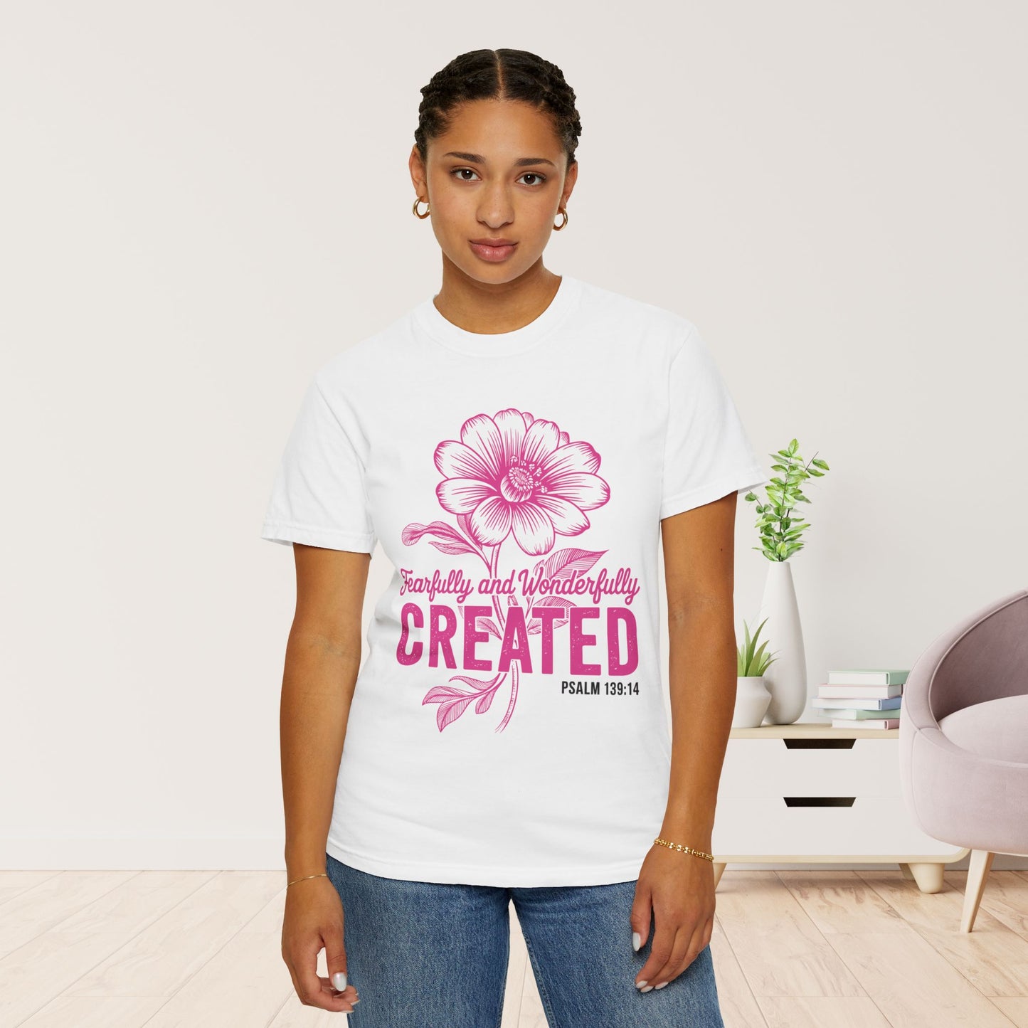 Fearfully and Wonderfully Created Comfort Colors Shirt