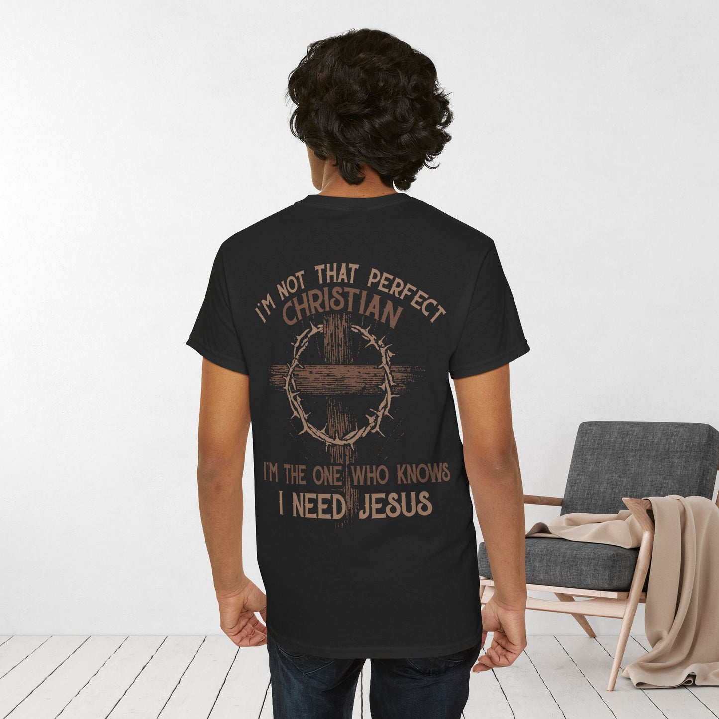 I'm Not The Perfect Christian Heavy Cotton Tee