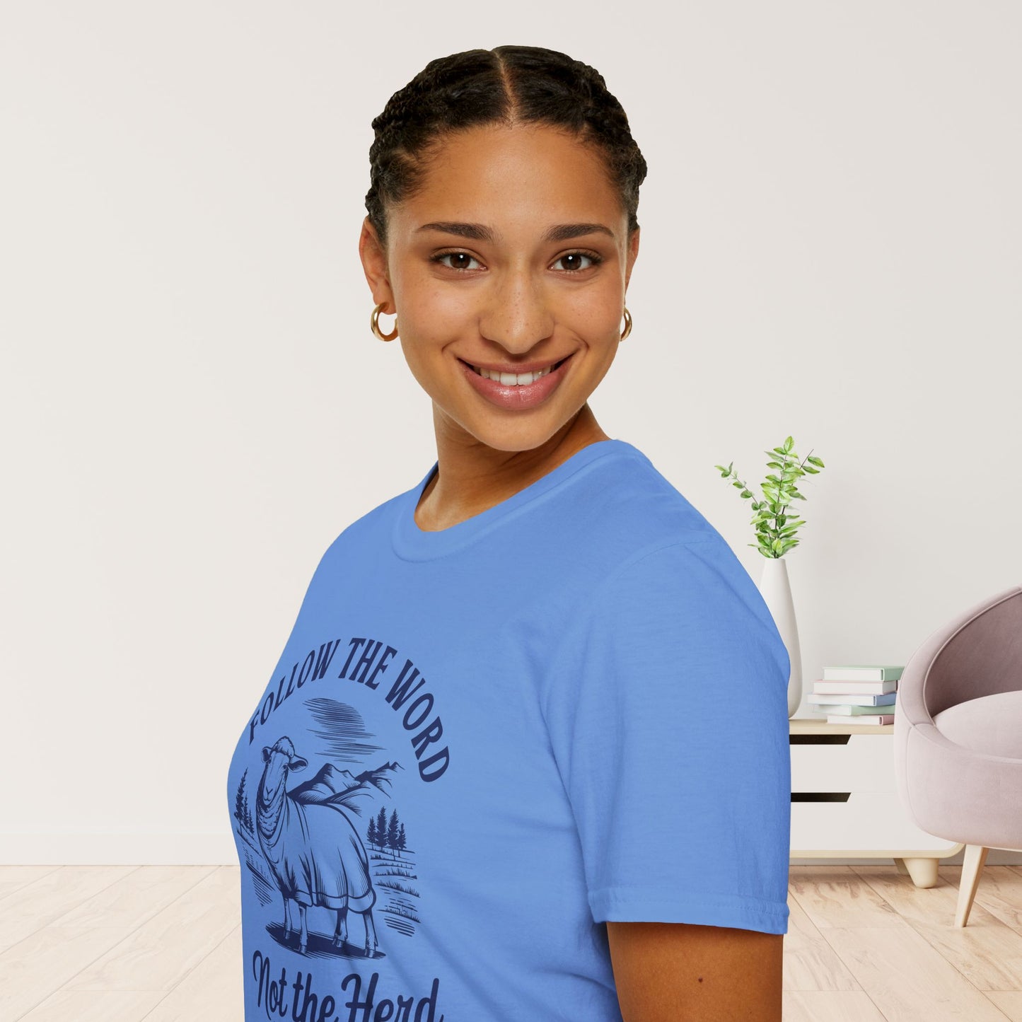 Follow the Word Not The Herd Softstyle T-shirt