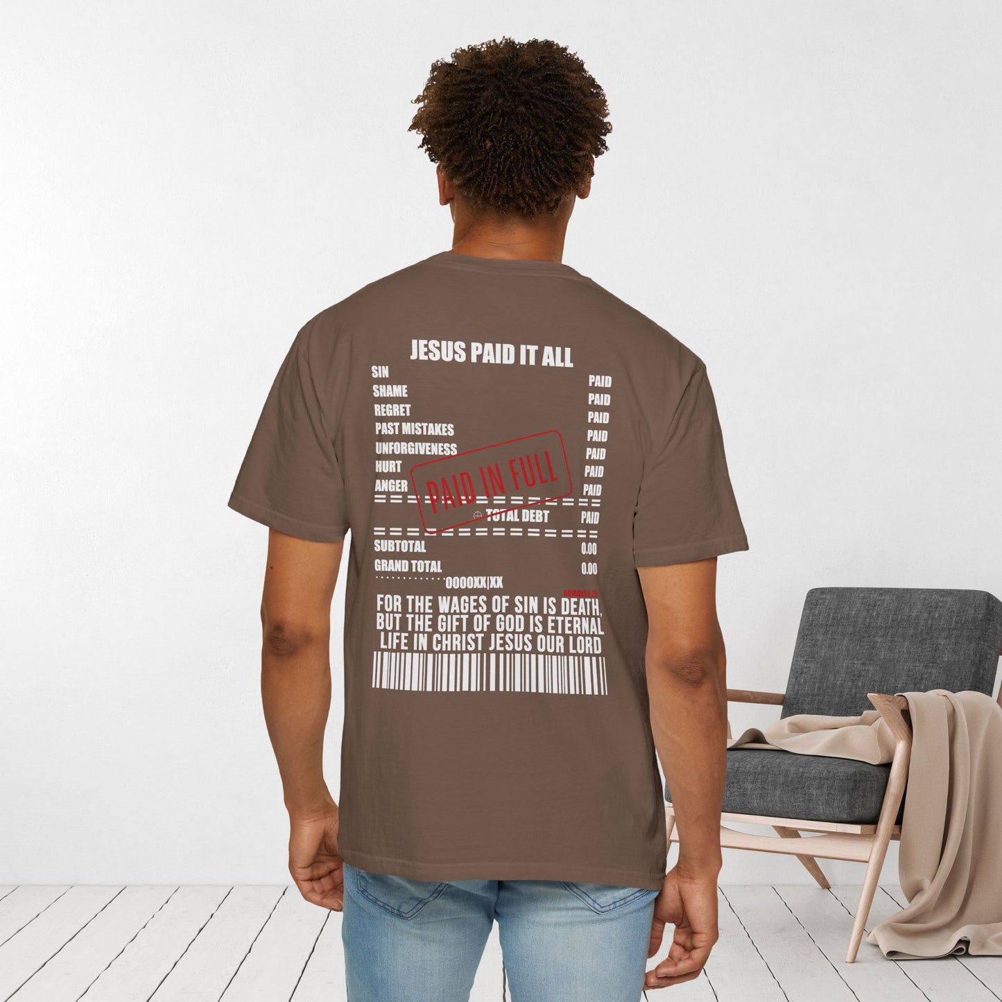 Jesus Paid the Price Comfort Colors Shirt