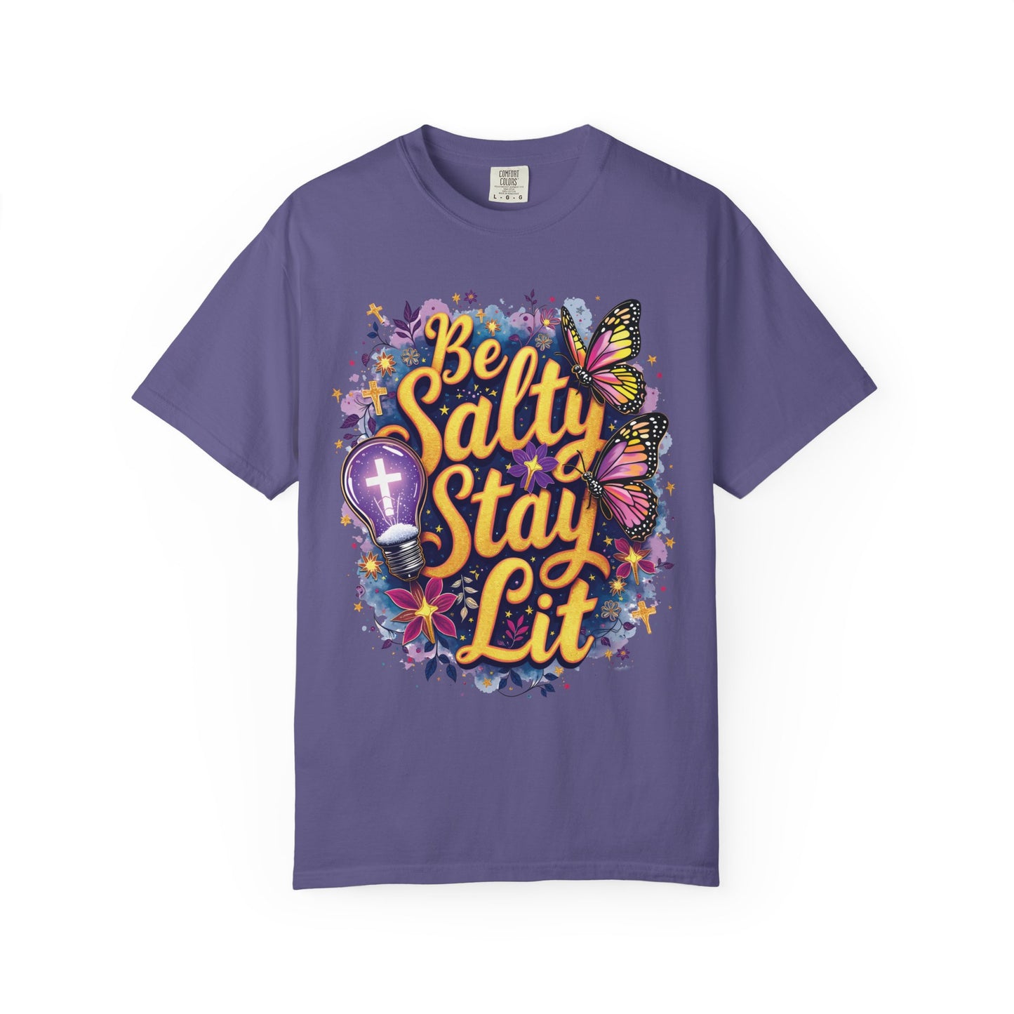 Be Salty Stay Lit Comfort Colors Shirt