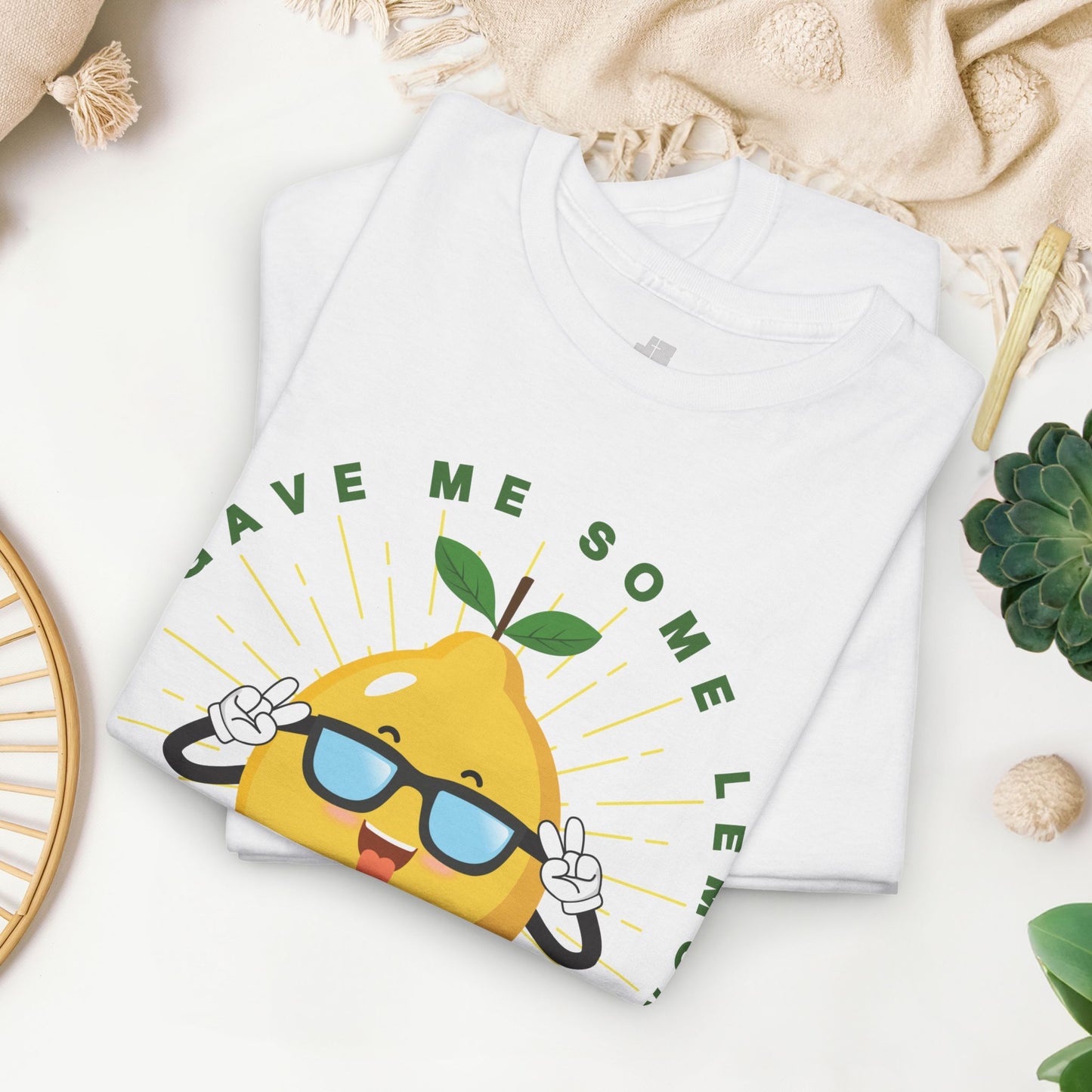 Life Game Me Lemons Heavy Cotton Tee