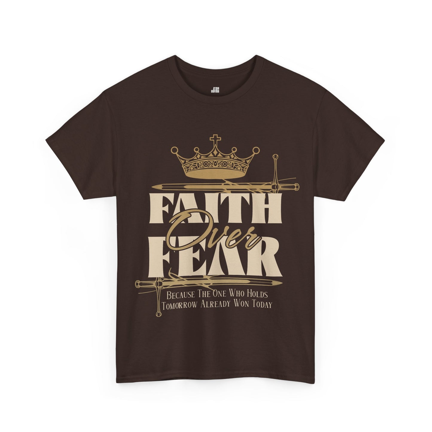 Faith Over Fear Heavy Cotton Tee
