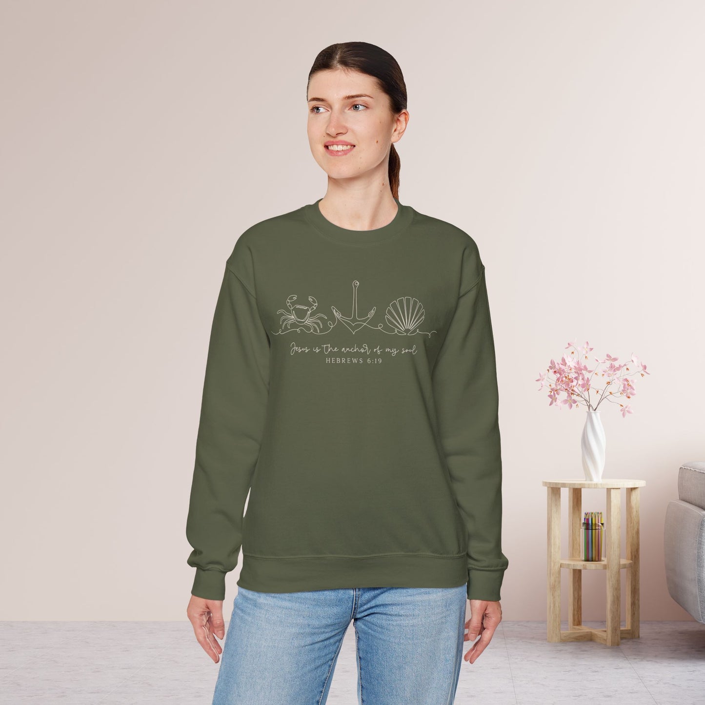 Jesus is the Anchor of My Soul Sweatshirt
