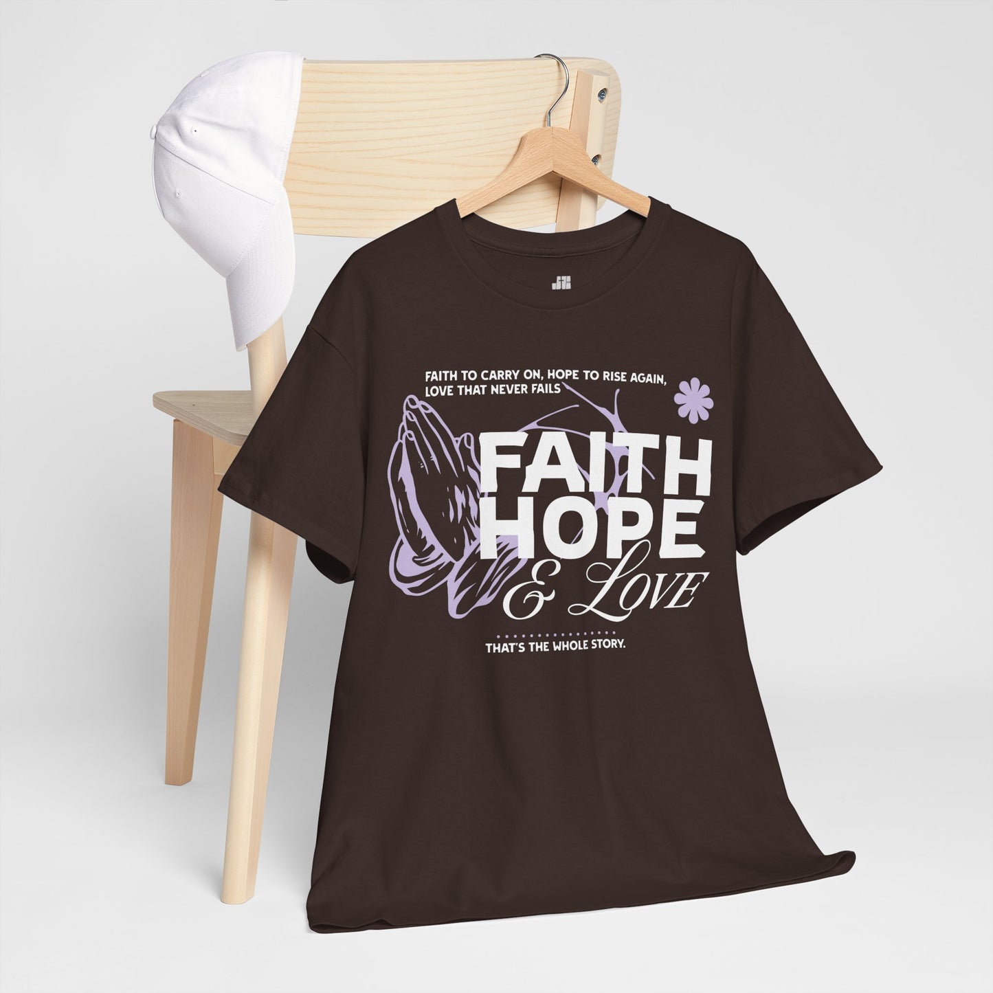Faith Hope Love Heavy Cotton Tee