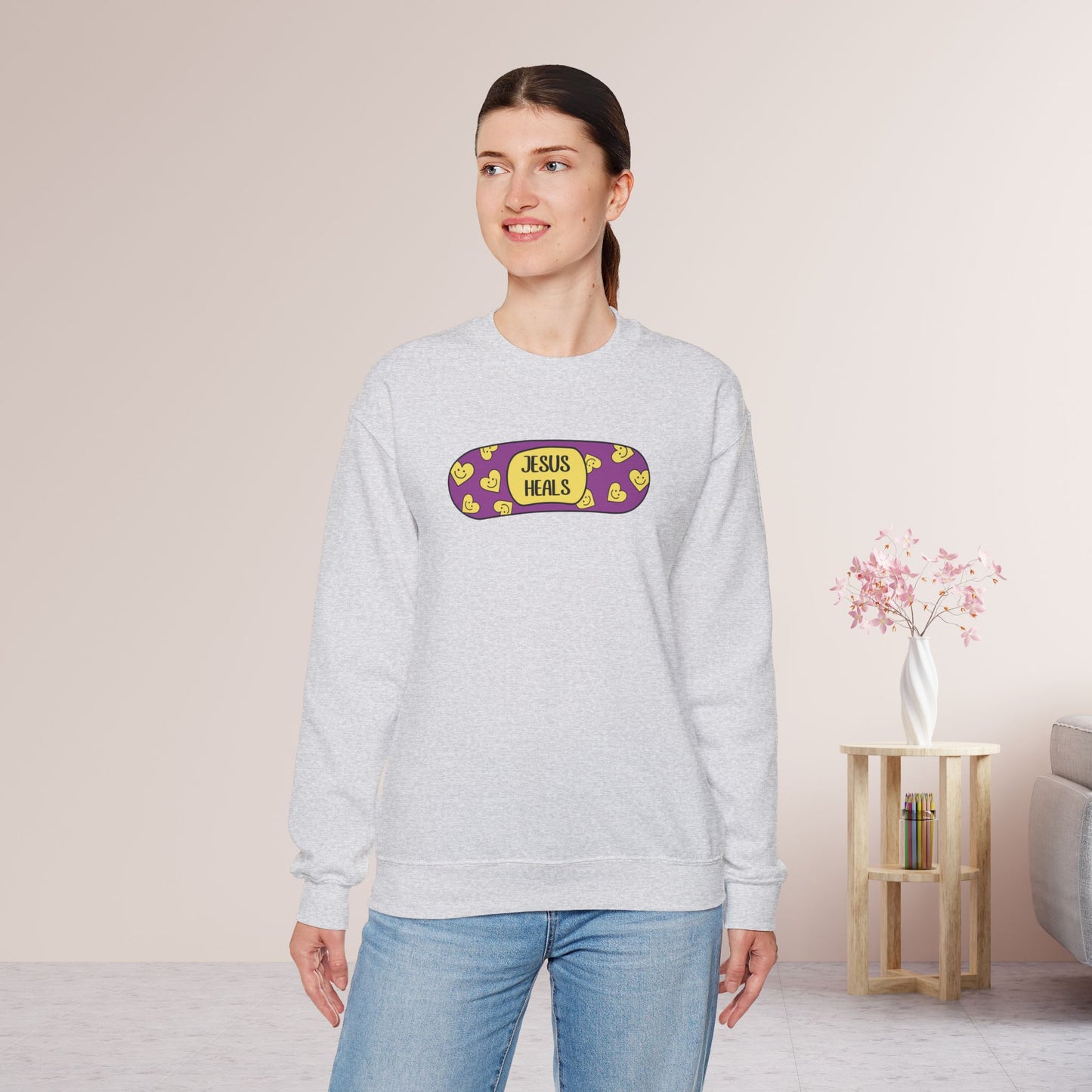 Jesus Heals Sweatshirt