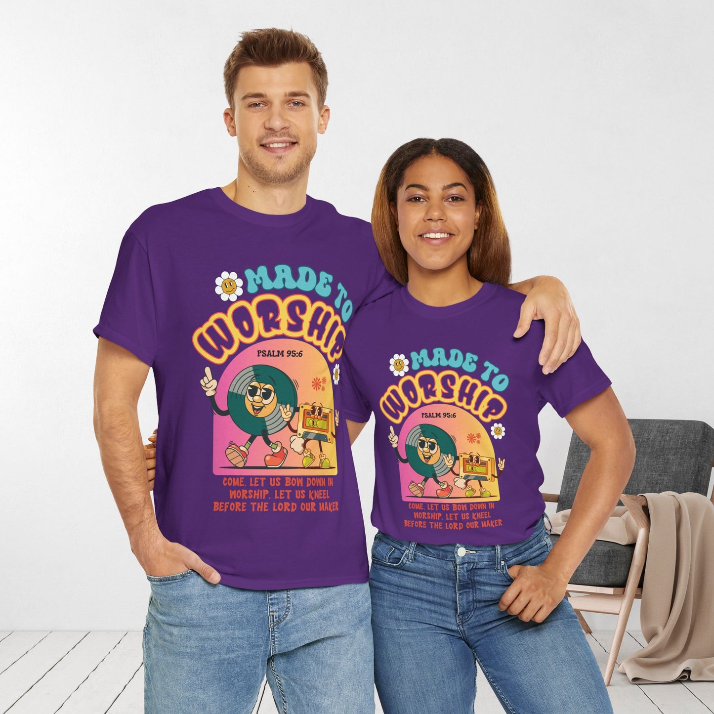 Made To Worship Heavy Cotton Tee