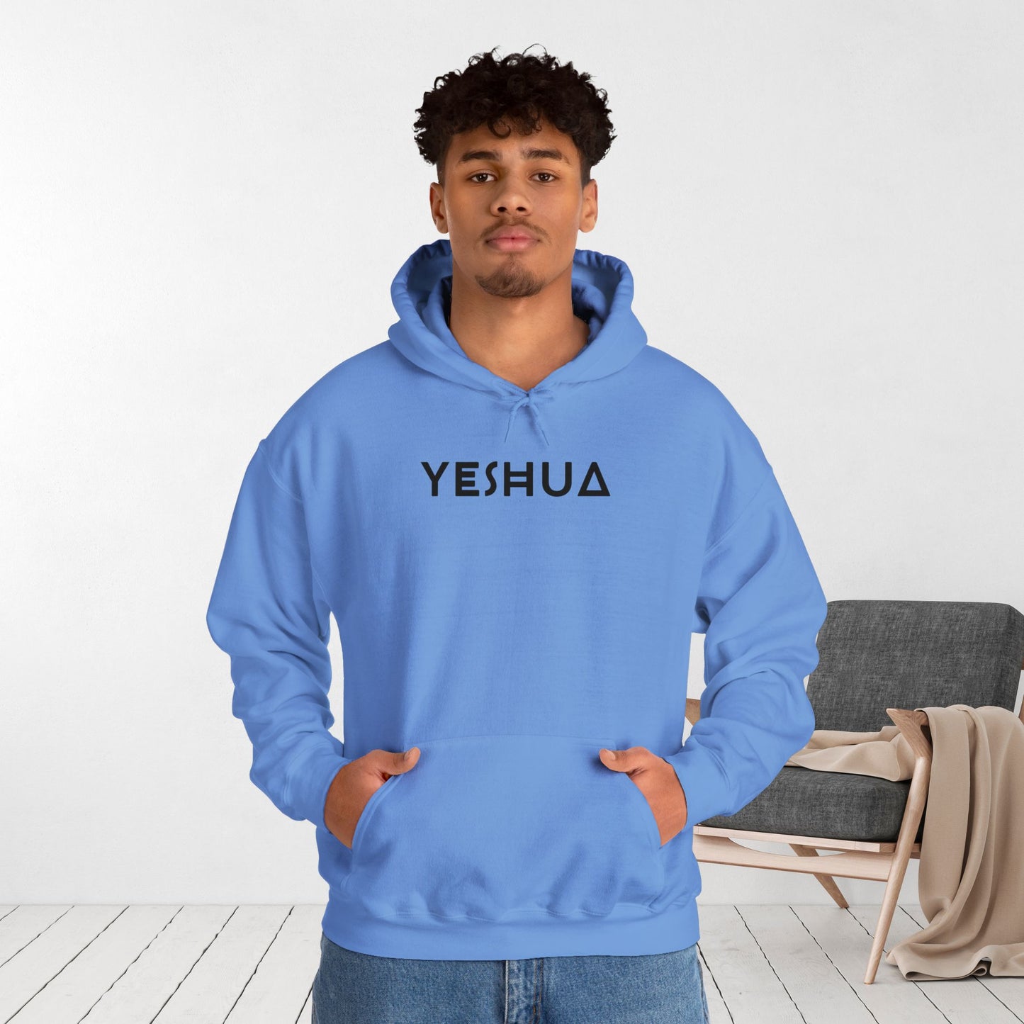 YESHUA Hoodie - Minimalist Christian Hoodie