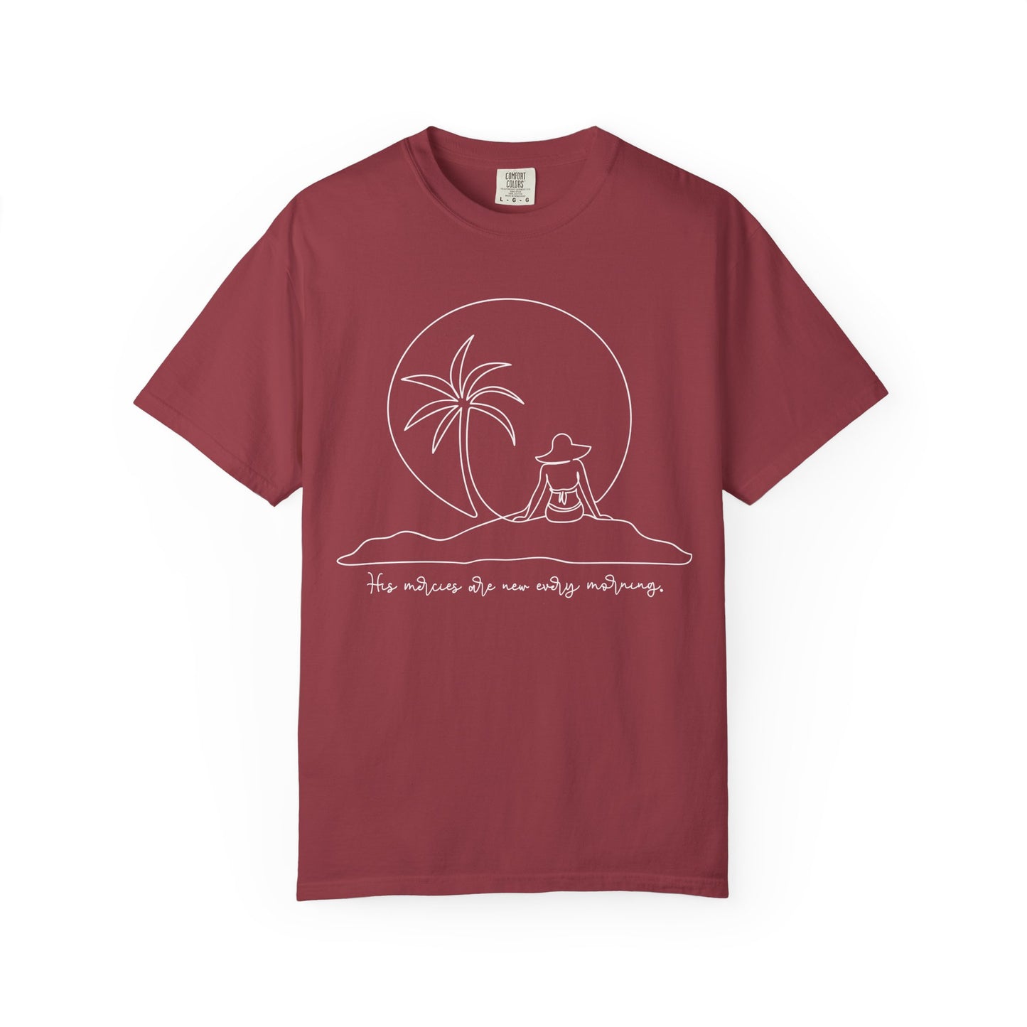 His Mercies Are New Every Morning Comfort Colors Shirt