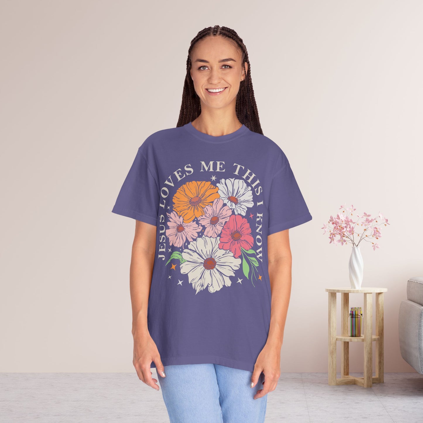 Jesus Loves Me This I Know Comfort Colors Shirt