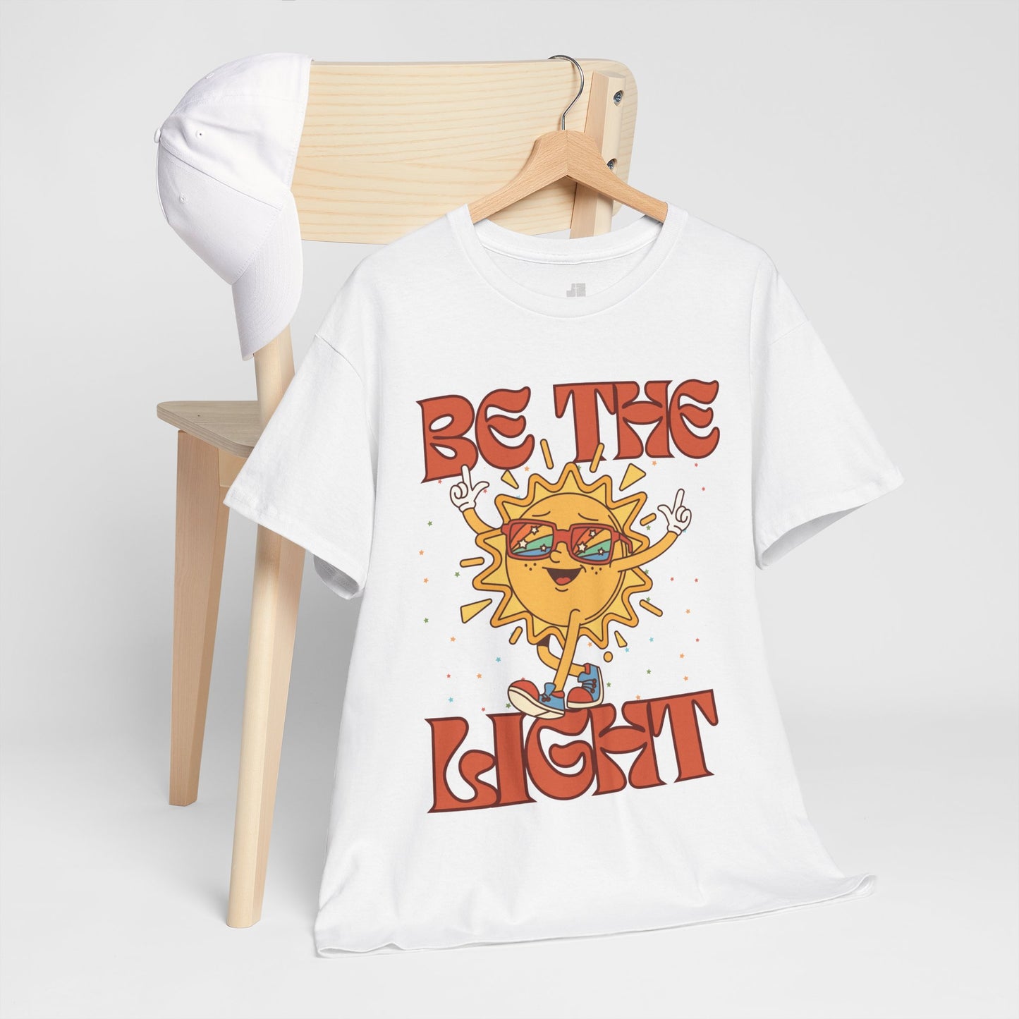 Be The Light Heavy Cotton Tee