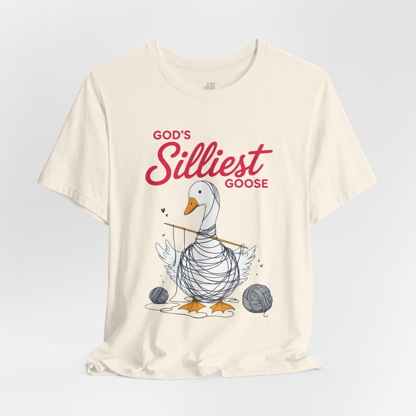 God's Silliest Goose Soft Cotton Tee - Christian Shirt