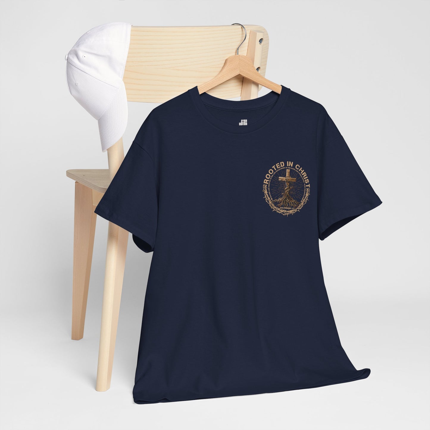 Rooted in Christ Heavy Cotton Tee