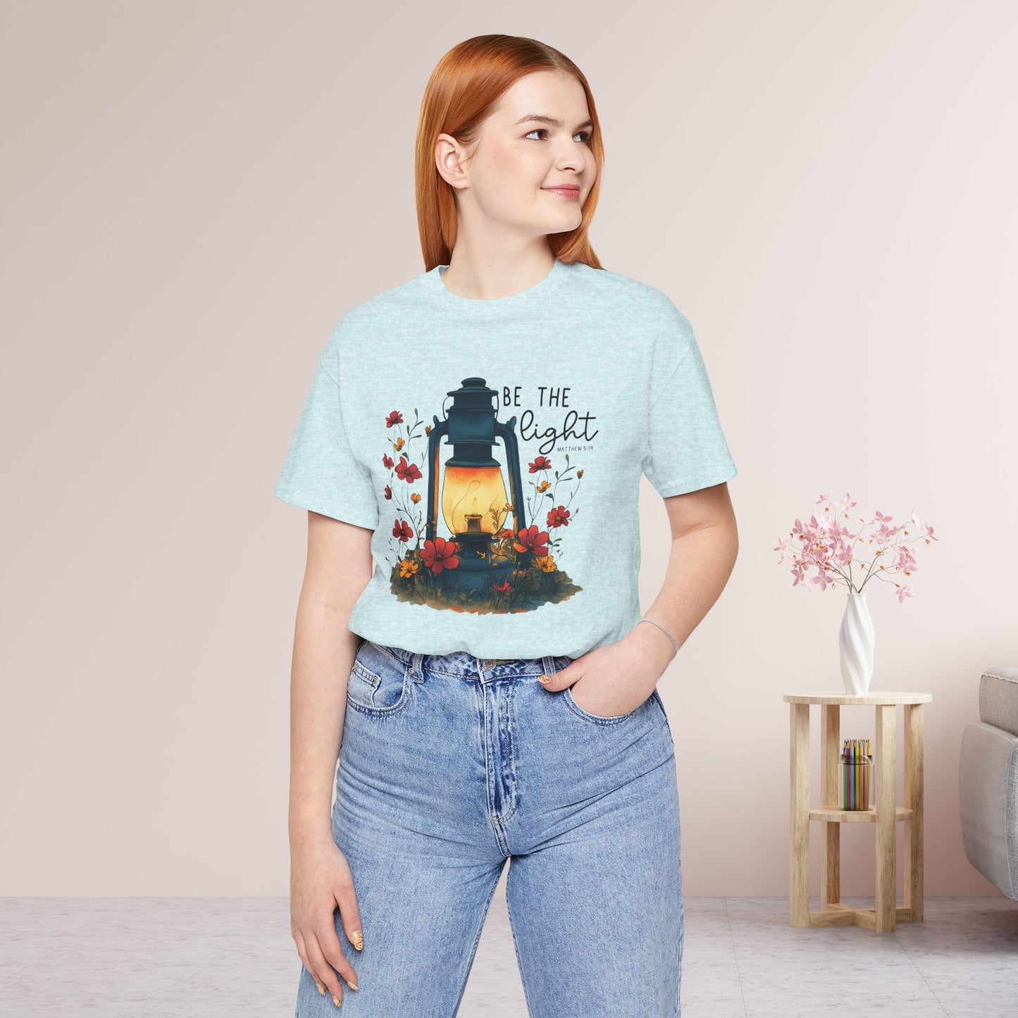 Be The Light Soft Cotton Tee