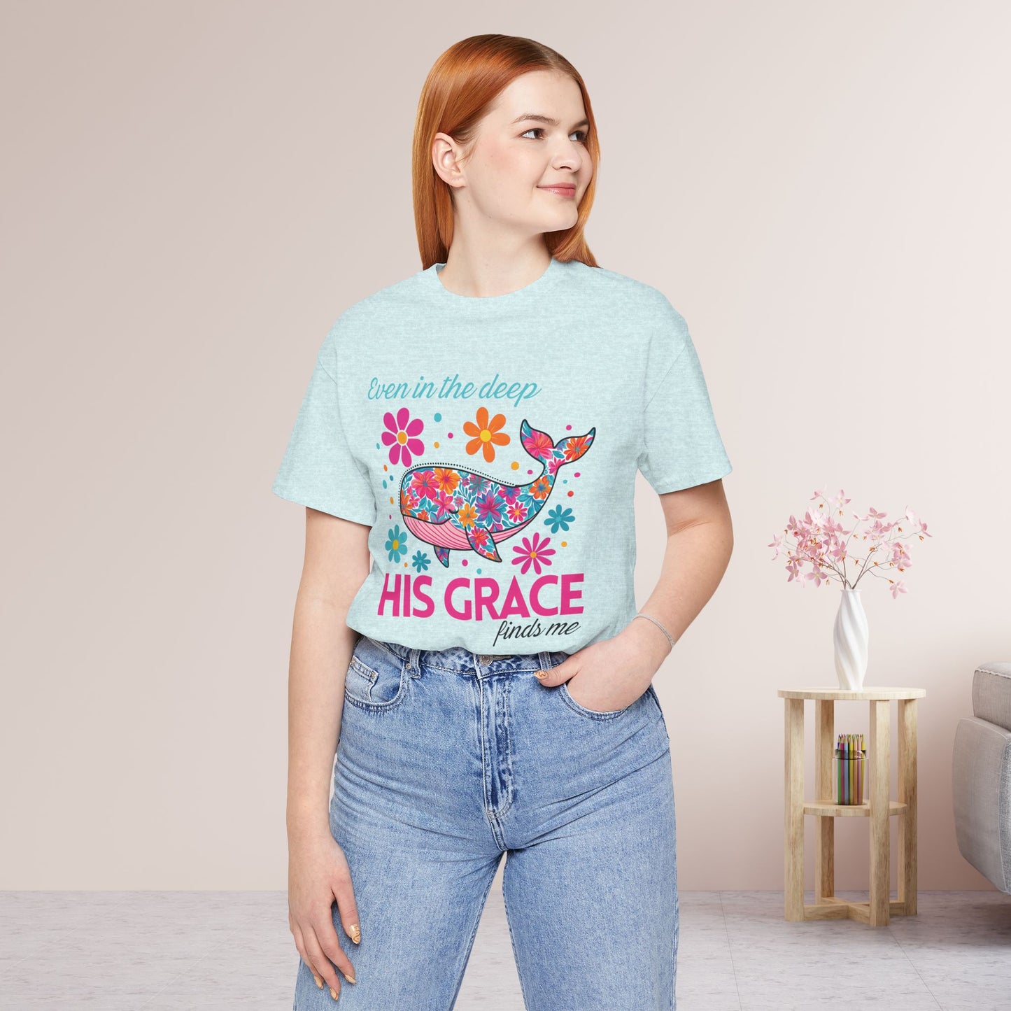 Grace Runs Deep Soft Cotton Tee