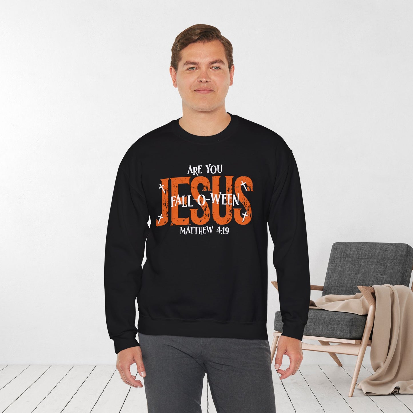 Are You Fall-o-ween Jesus Sweatshirt - Christian Fall Crewneck