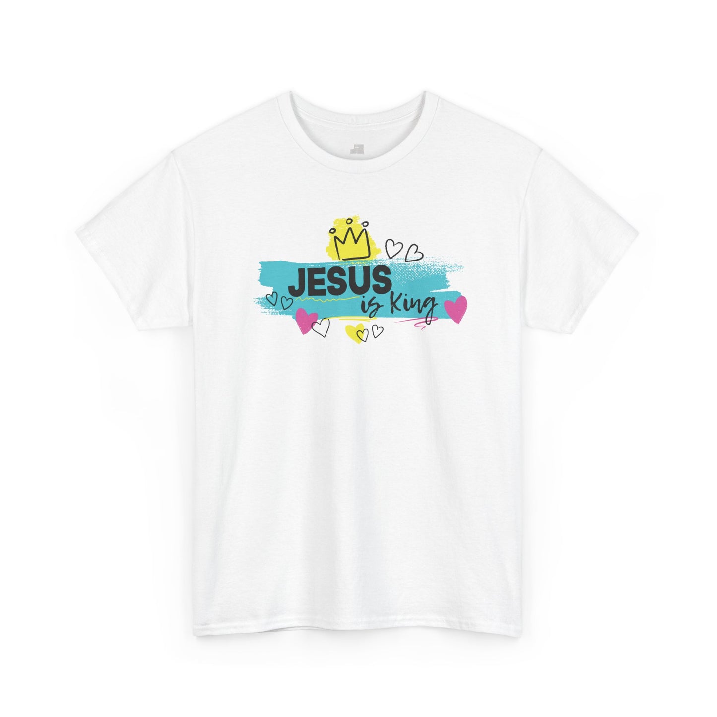 Jesus Is King Heavy Cotton Tee