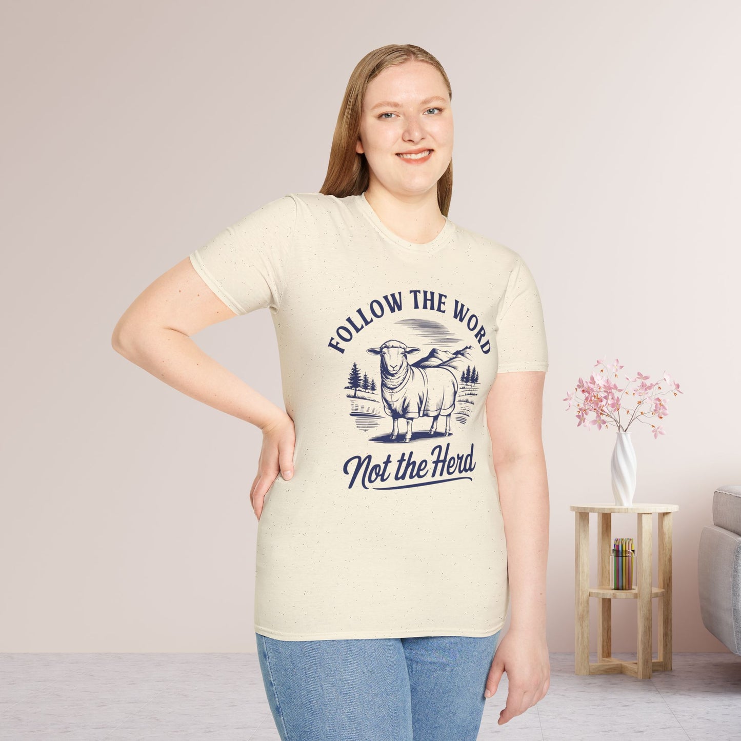 Follow the Word Not The Herd Softstyle T-shirt