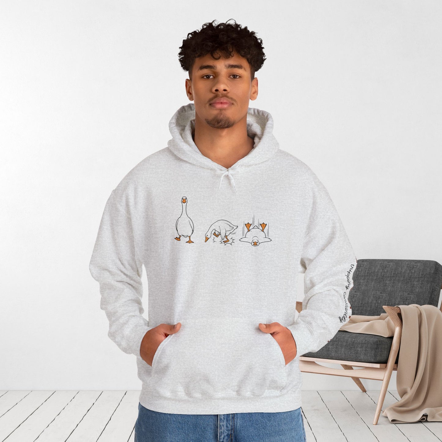 Walking By Faith Tripping Constantly Hoodie