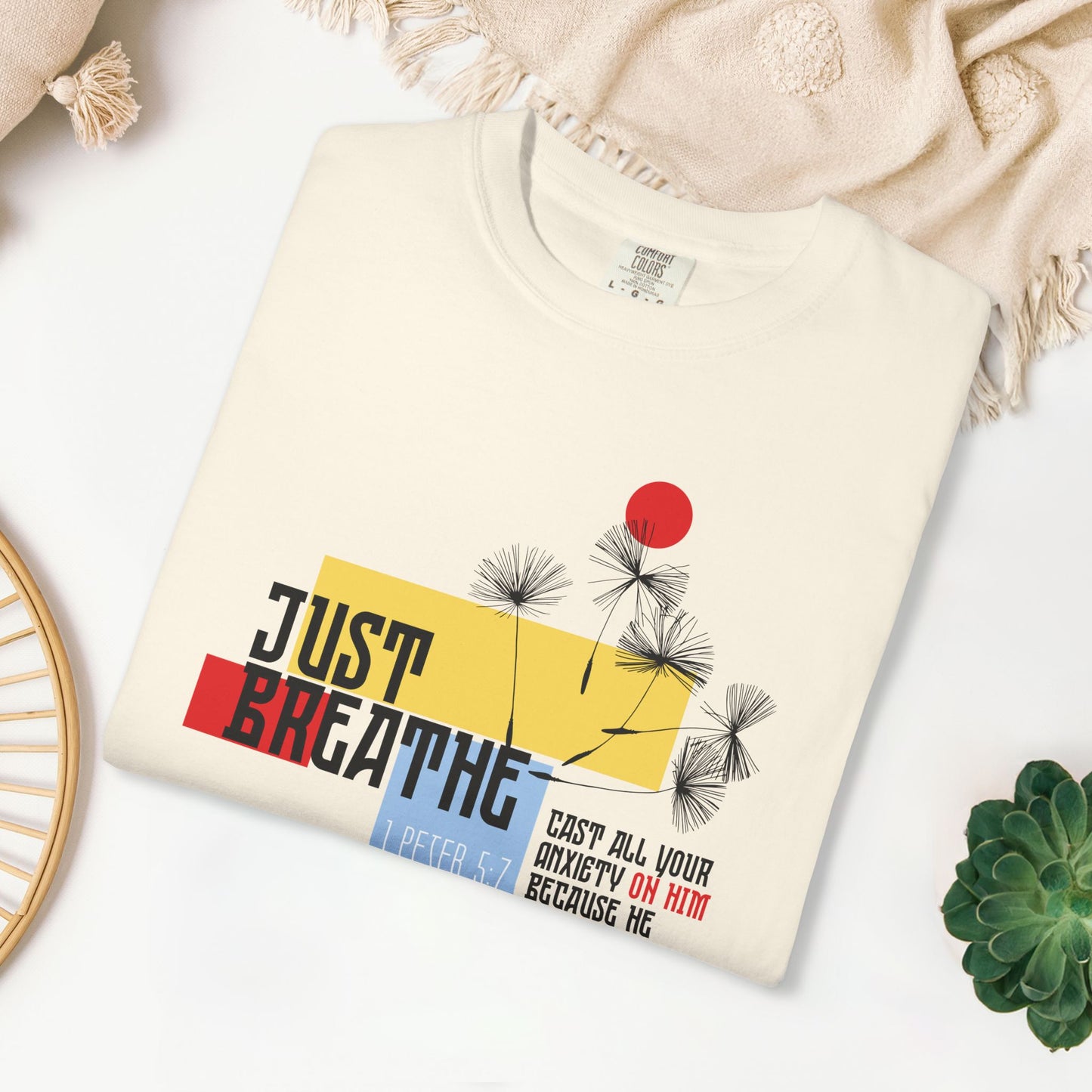 Just Breathe Comfort Colors Shirt