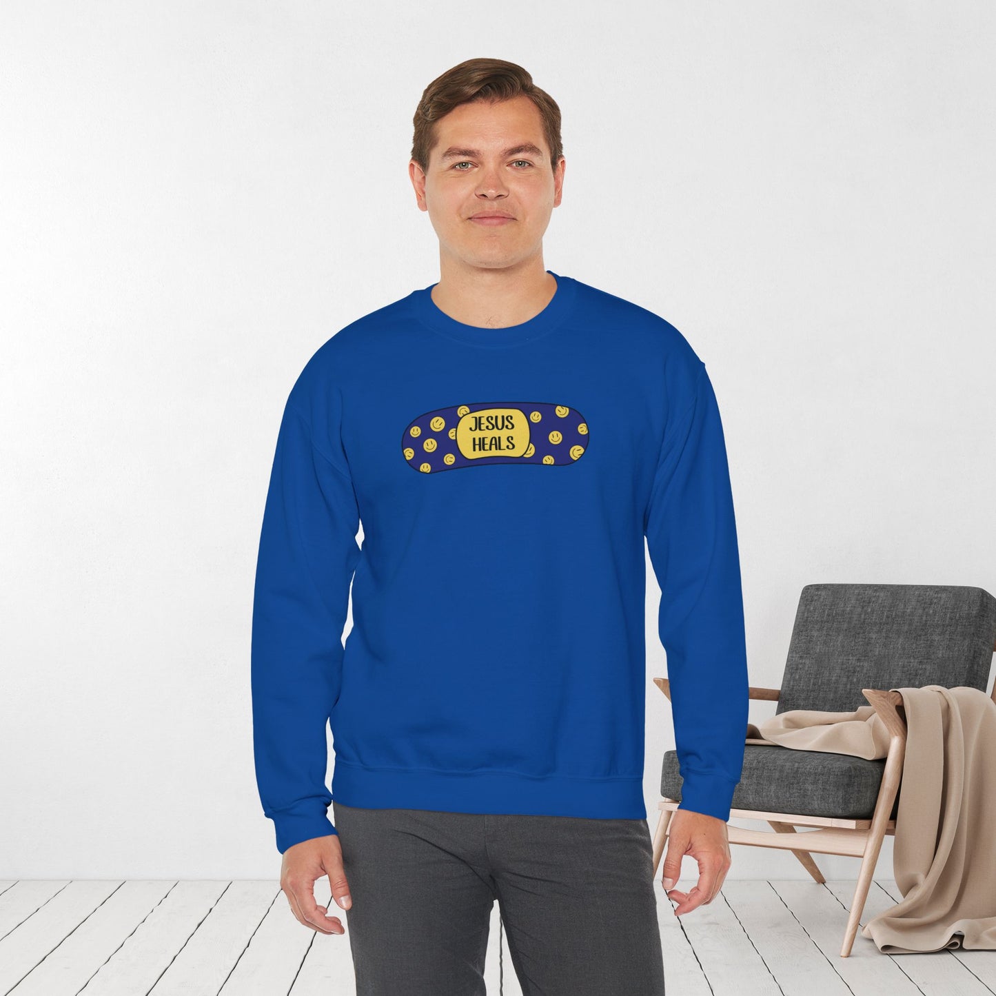Jesus Heals Sweatshirt