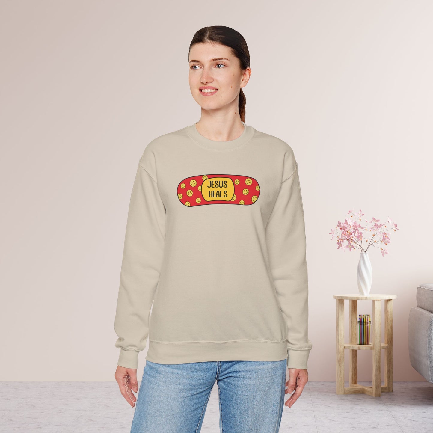 Jesus Heals Sweatshirt