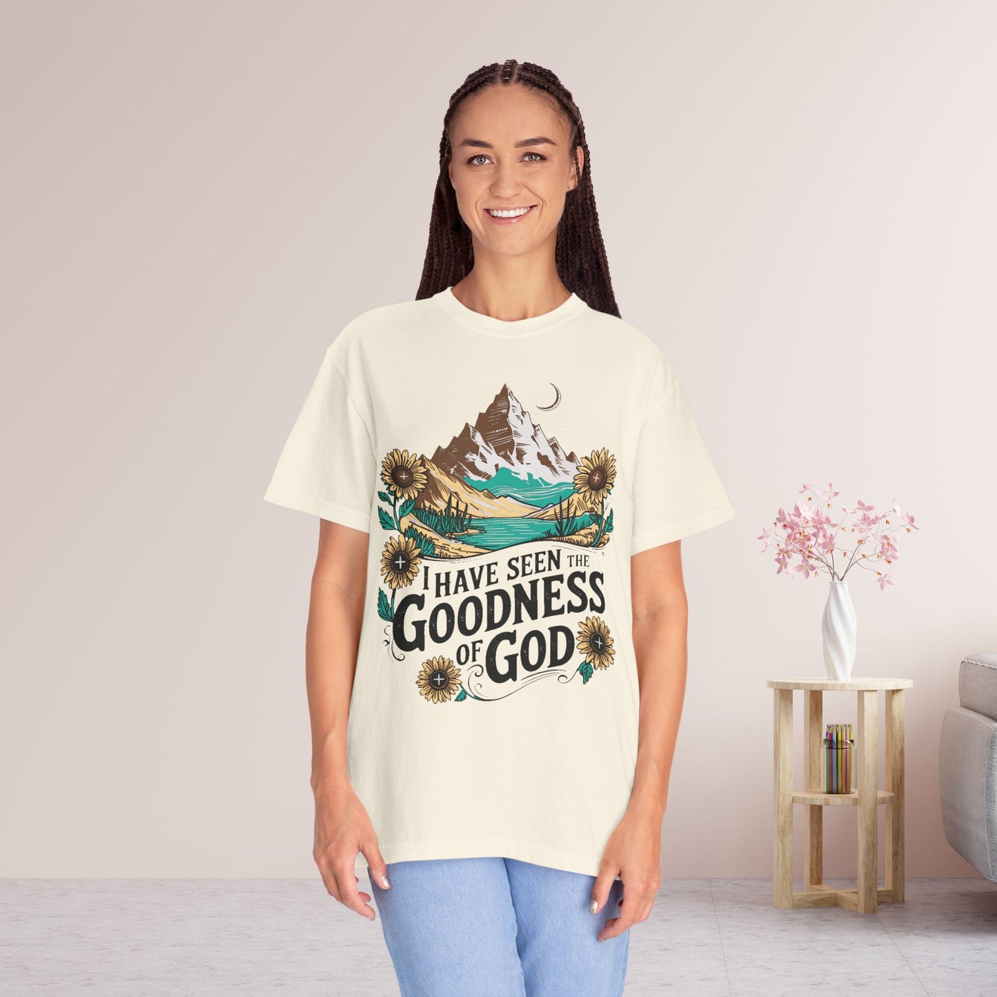 Goodness of God Comfort Colors Shirt