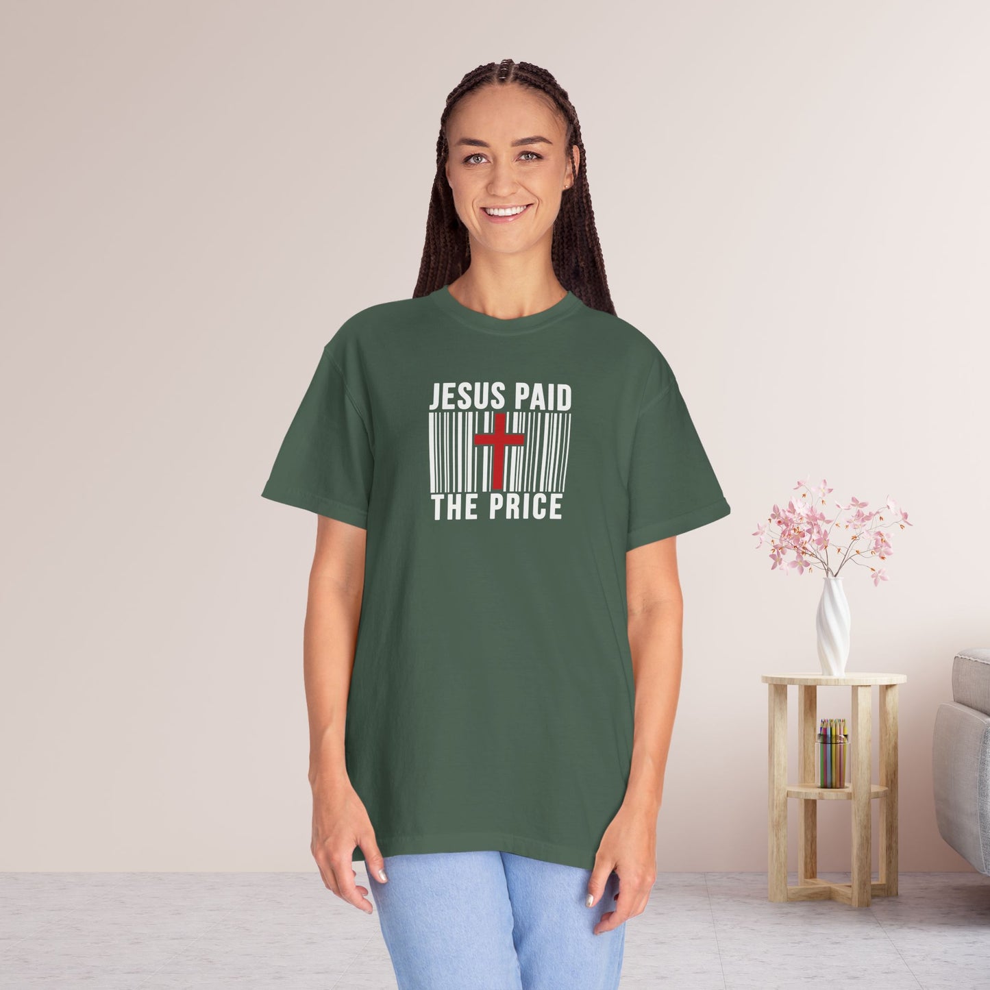 Jesus Paid the Price Comfort Colors Shirt