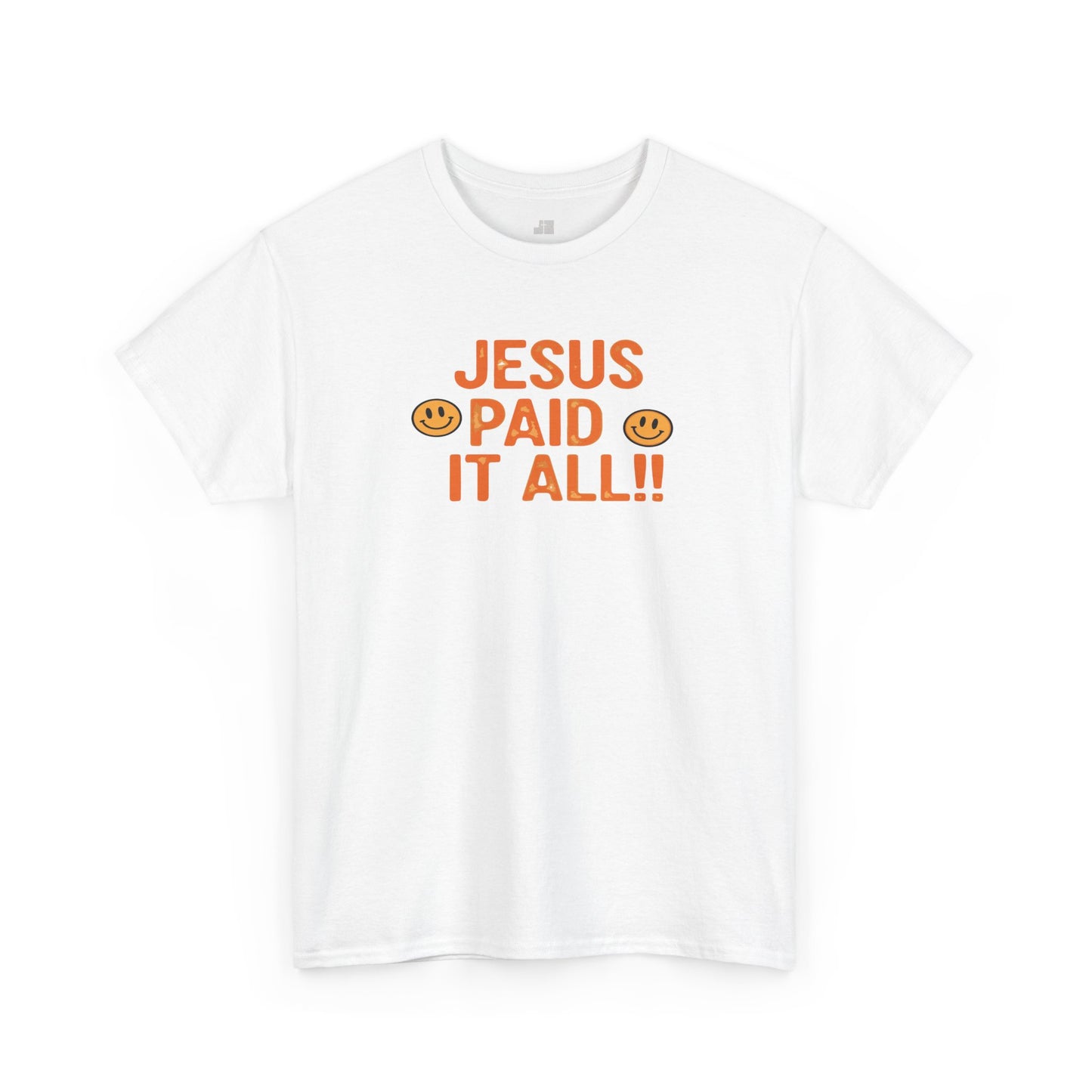 Jesus Paid It All Heavy Cotton Tee