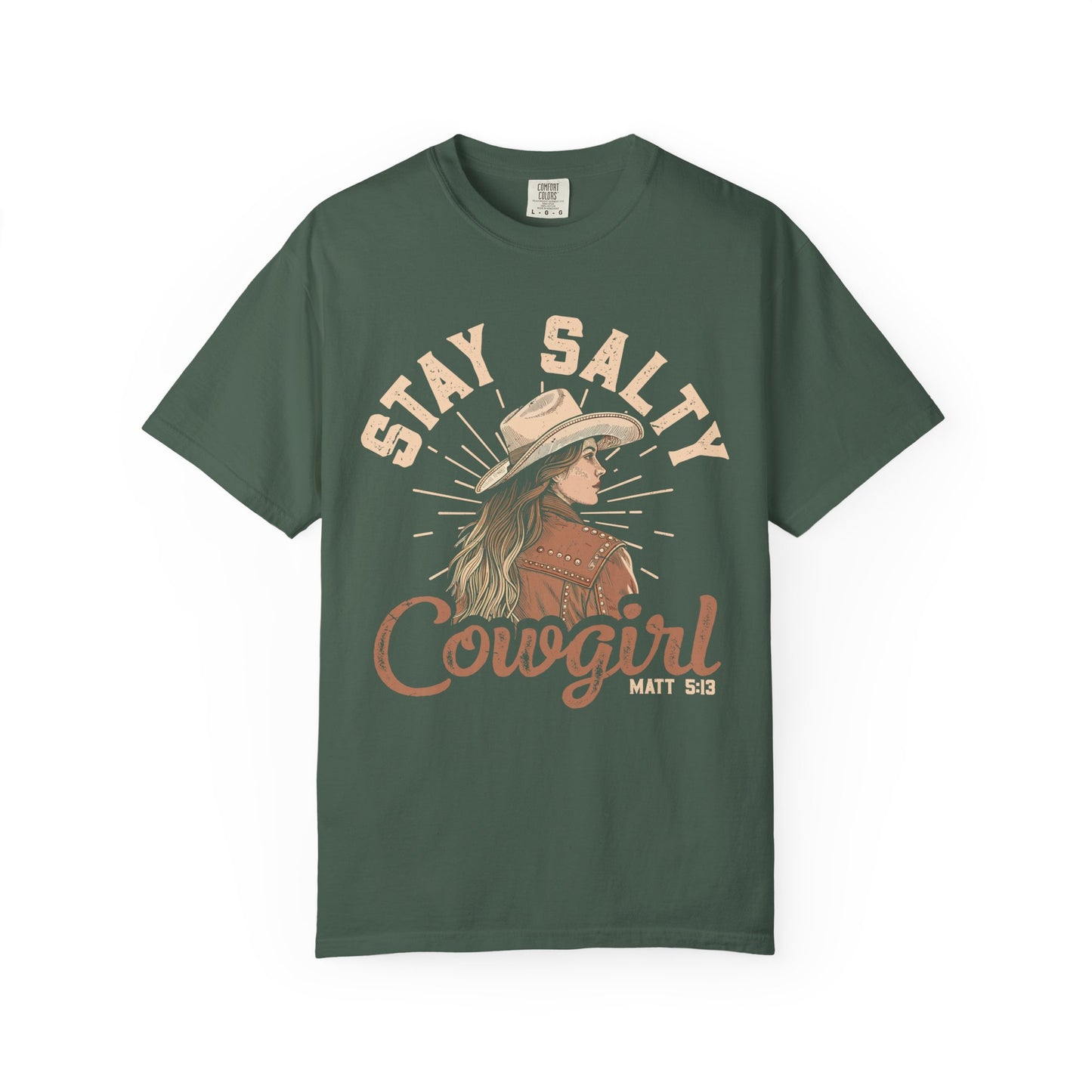 Stay Salty Cowgirl Comfort Colors Shirt