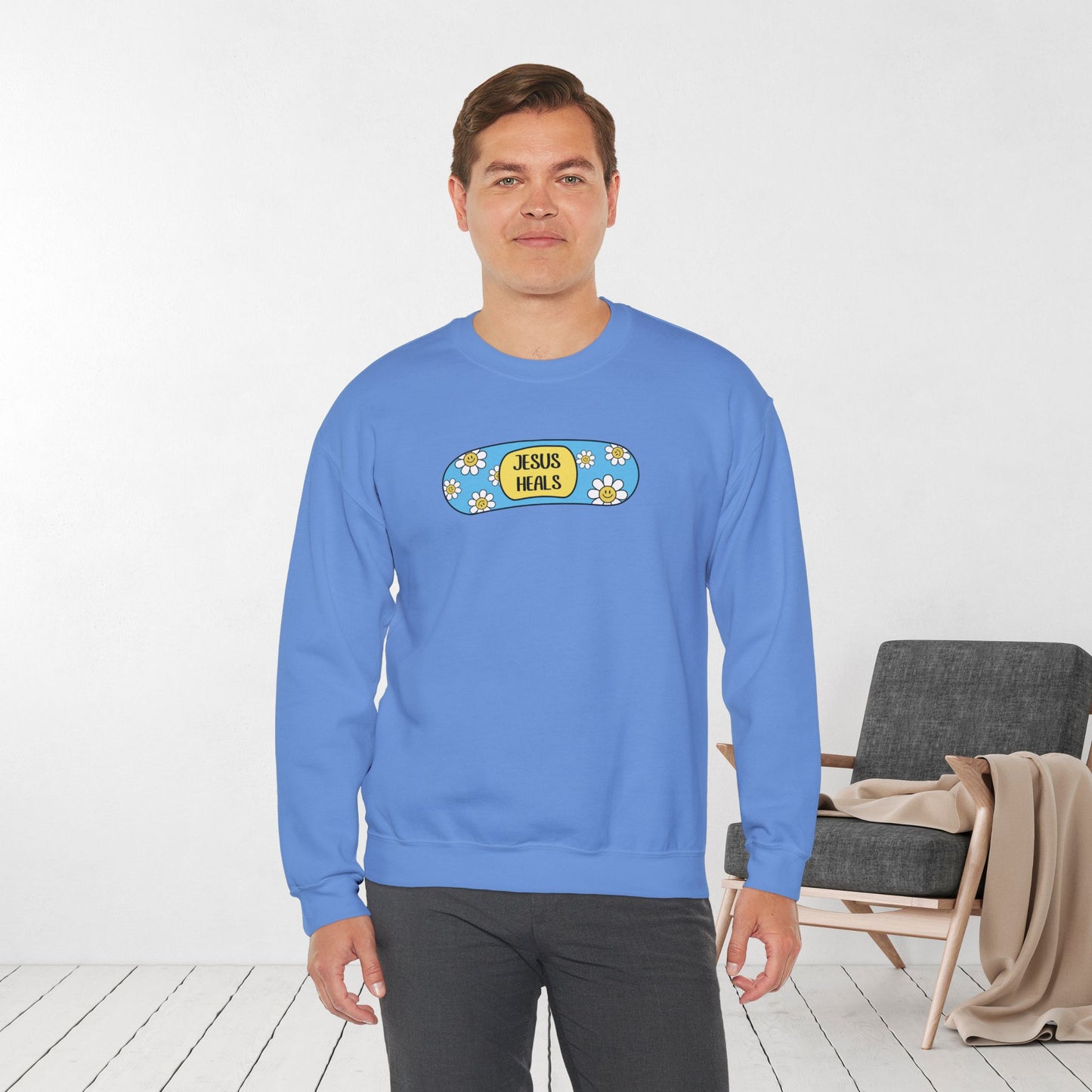 Jesus Heals Sweatshirt