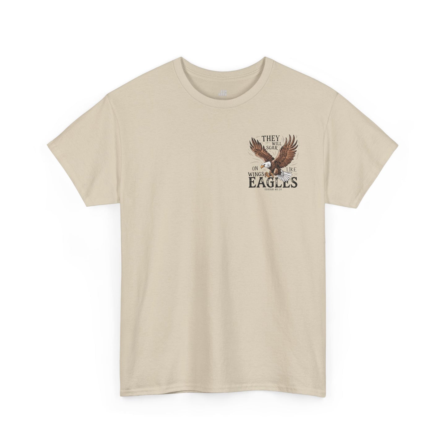They Will Soar on Wings Like Eagles Heavy Cotton Tee
