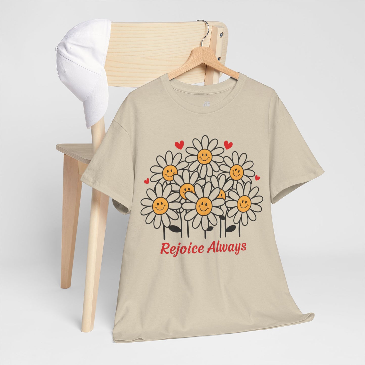 Rejoice Always Heavy Cotton Tee