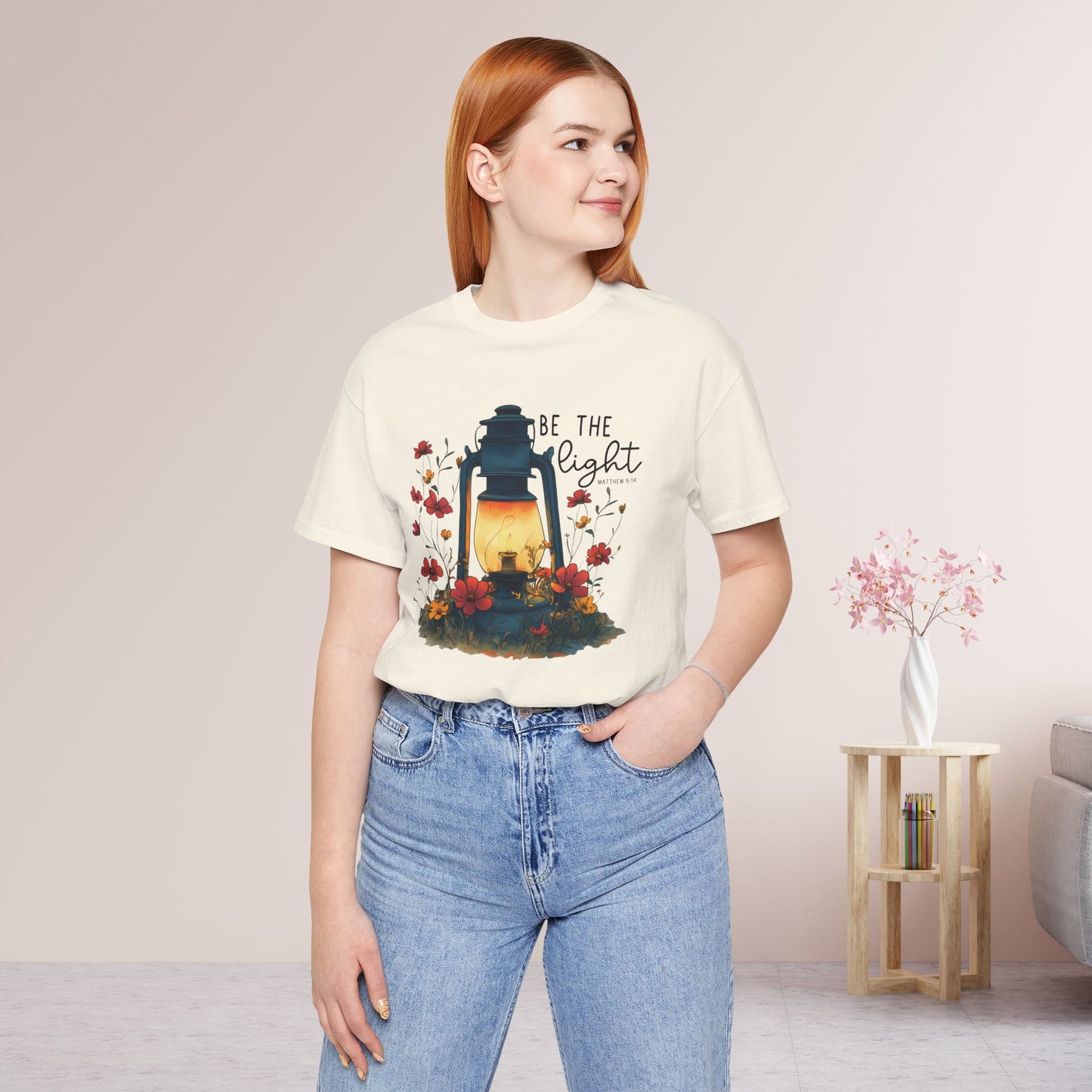 Be The Light Soft Cotton Tee