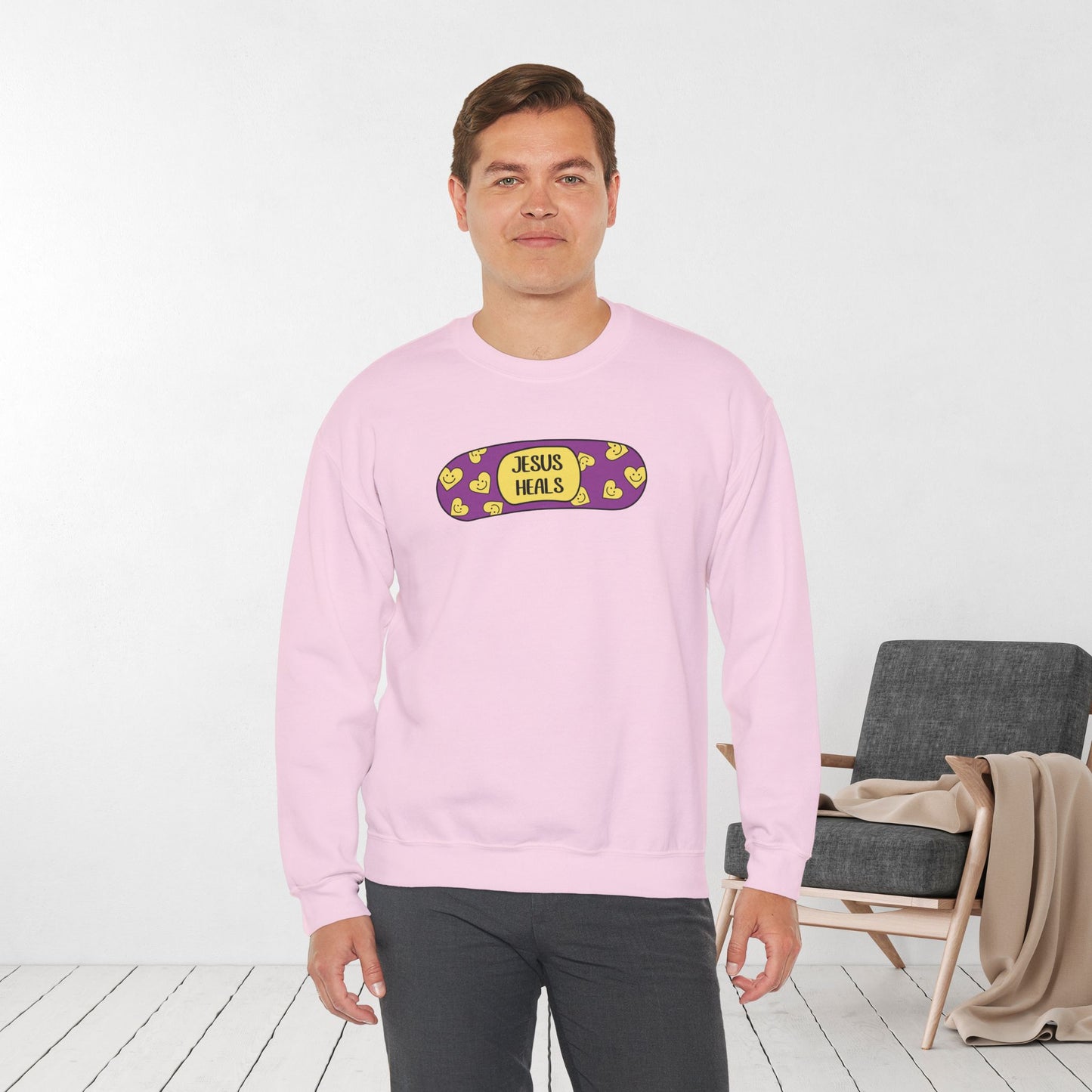 Jesus Heals Sweatshirt