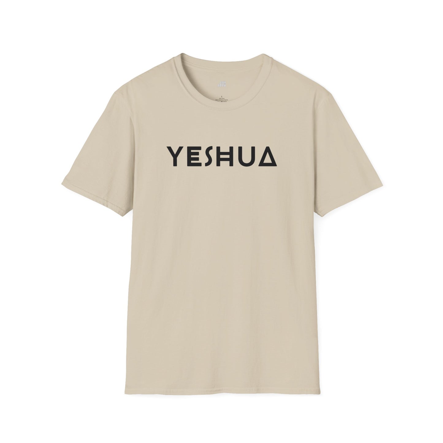 Unisex YESHUA Softstyle T-shirt - Minimalist Christian Shirt