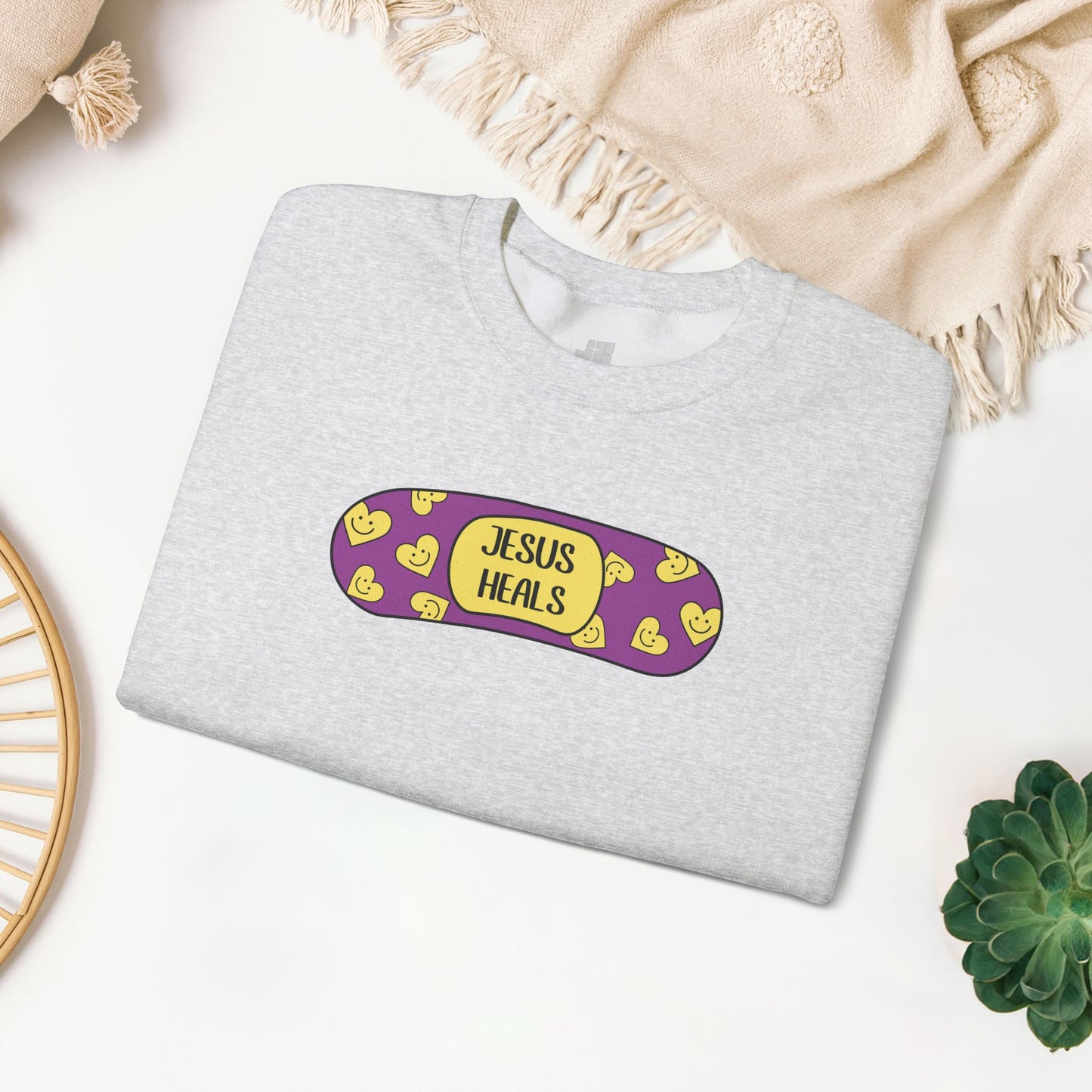 Jesus Heals Sweatshirt