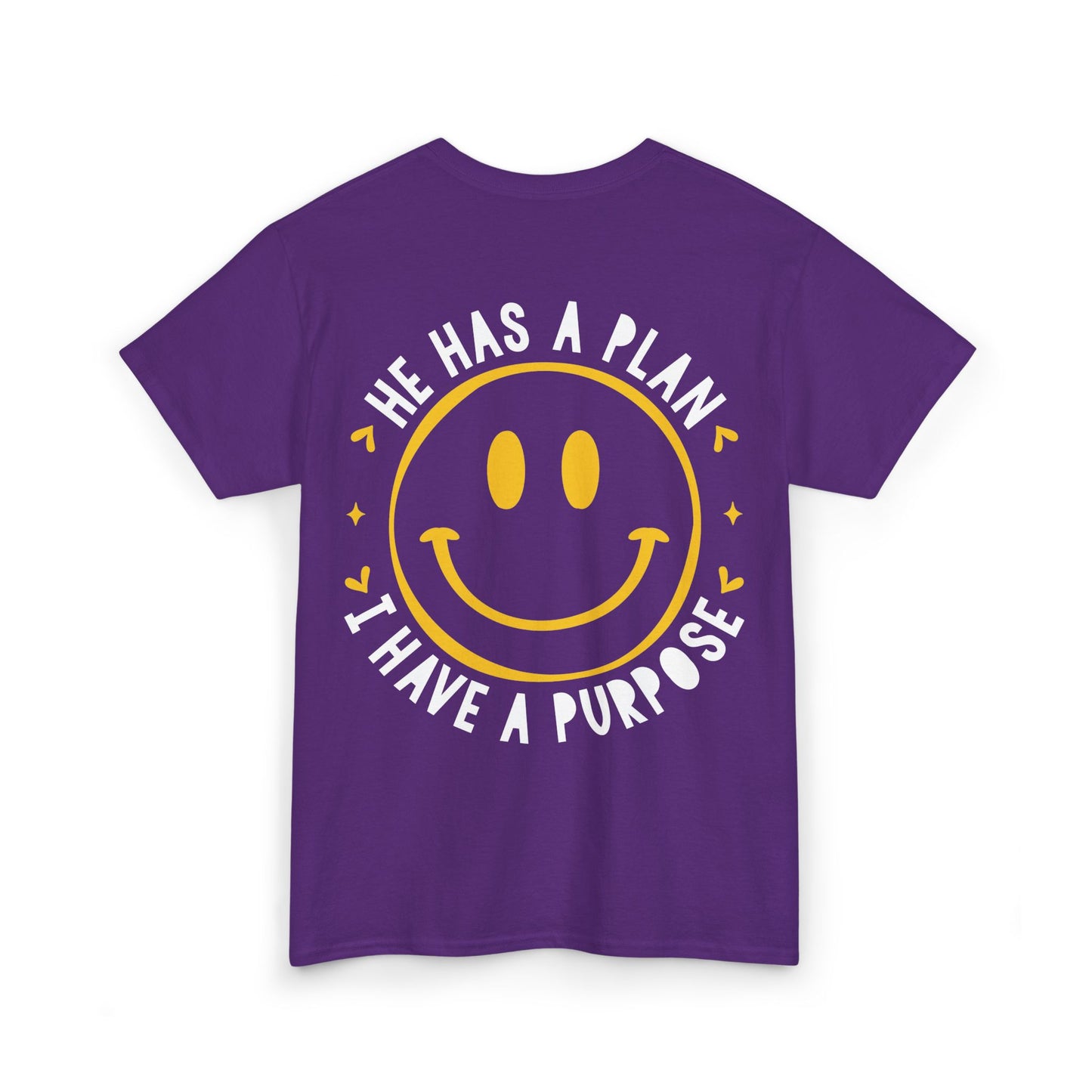 He Has a Plan, I Have a Purpose Heavy Cotton Tee