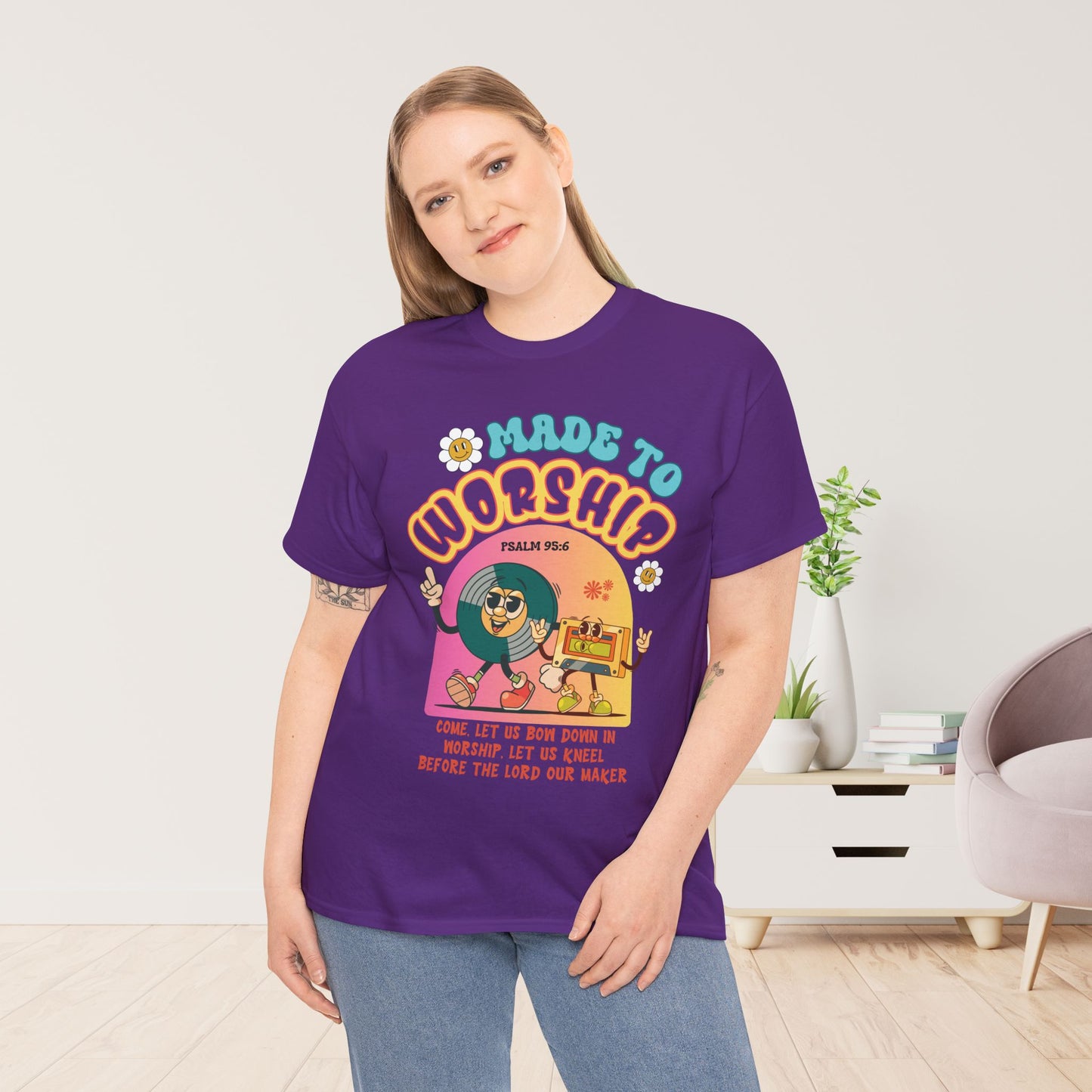Made To Worship Heavy Cotton Tee