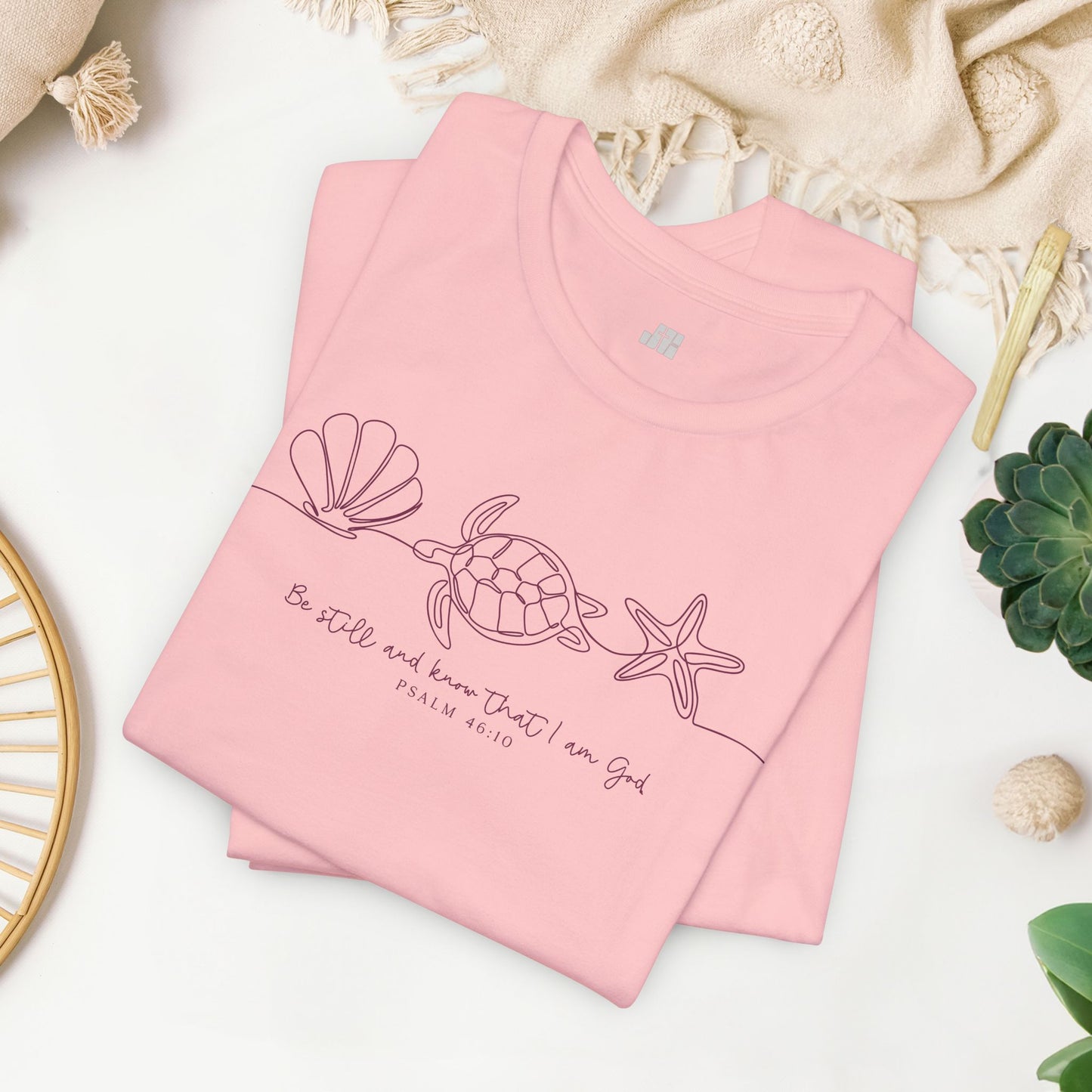 Be Still and Know That I Am God Soft Cotton Tee