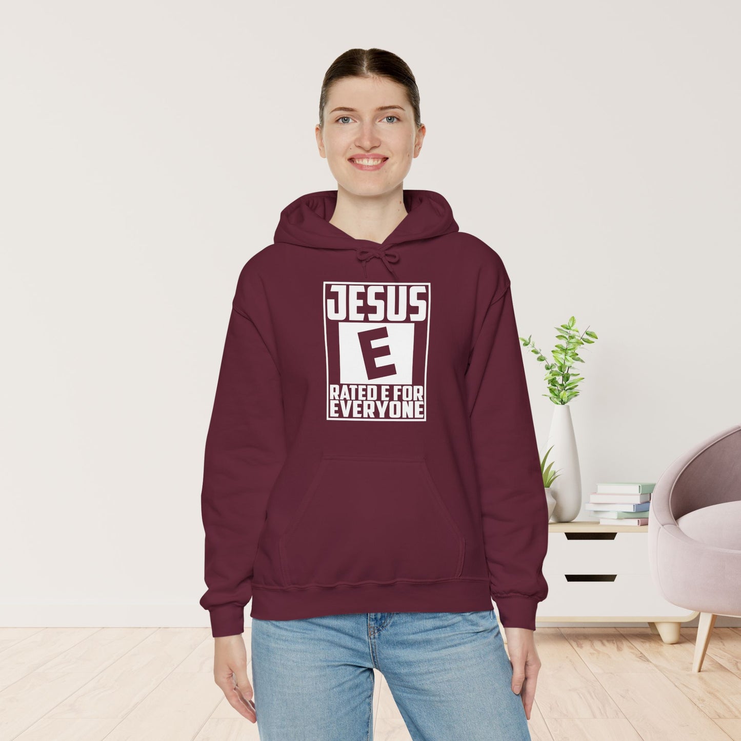 Jesus Rated E for Everyone Hoodie