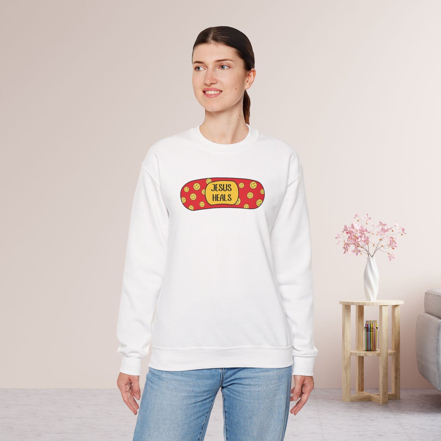 Jesus Heals Sweatshirt