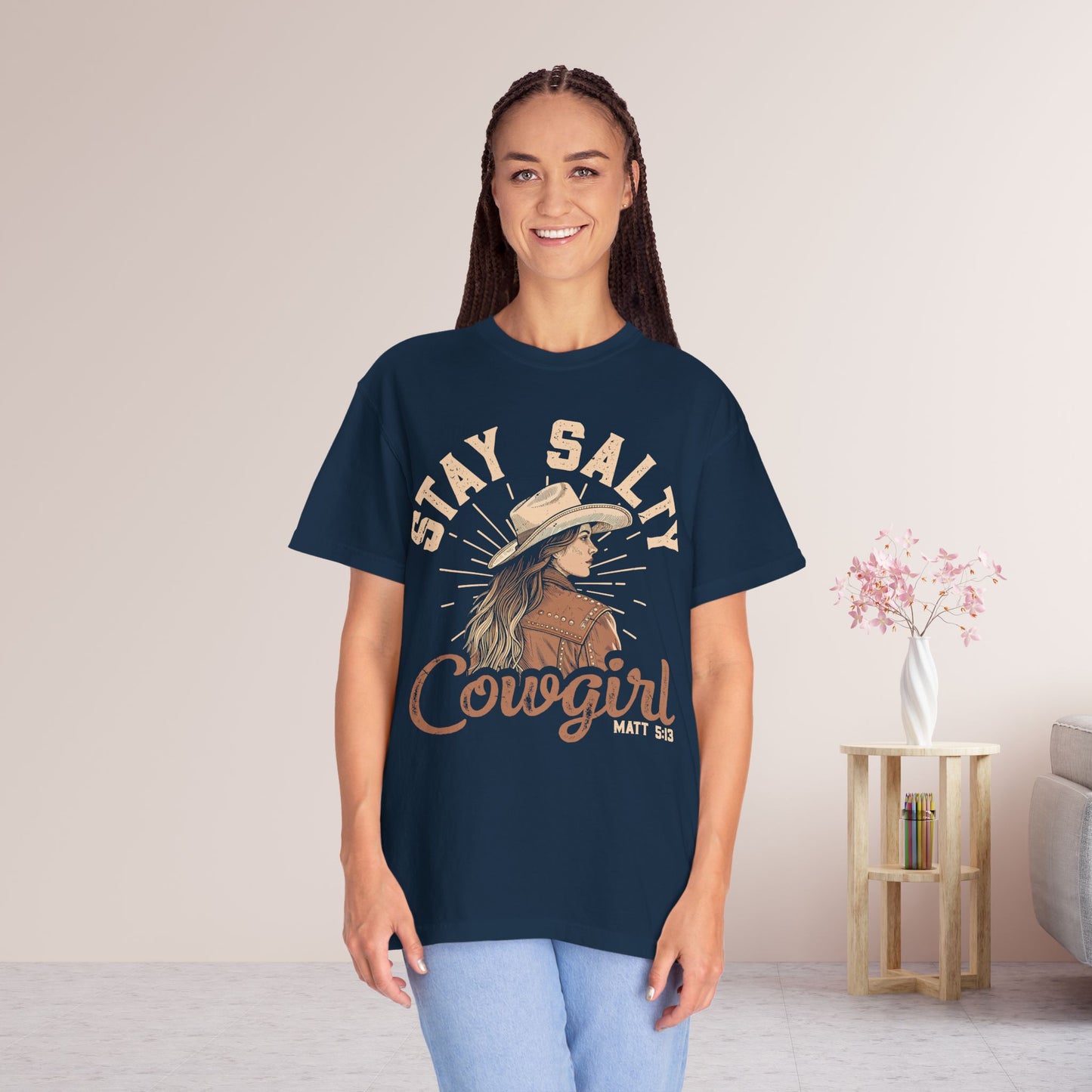 Stay Salty Cowgirl Comfort Colors Shirt