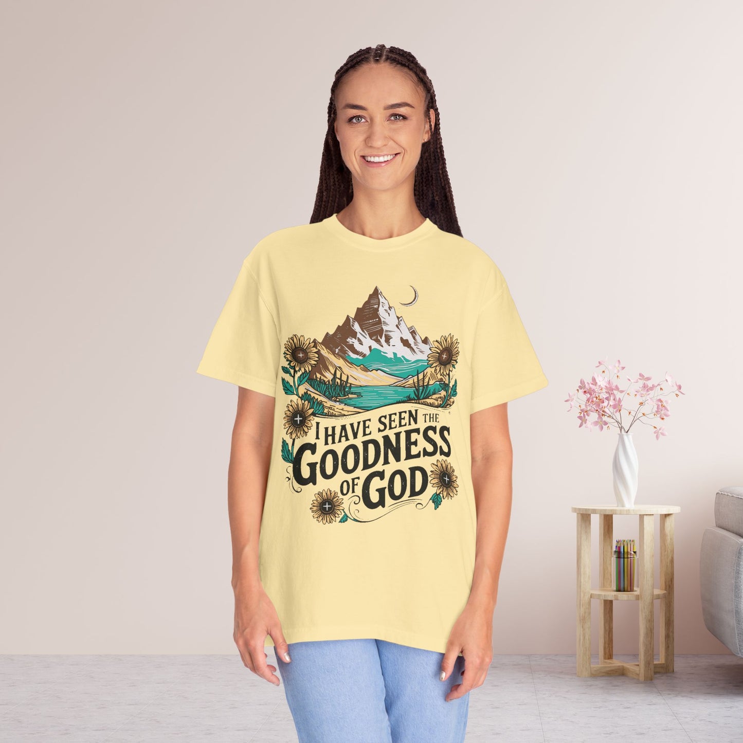 Goodness of God Comfort Colors Shirt