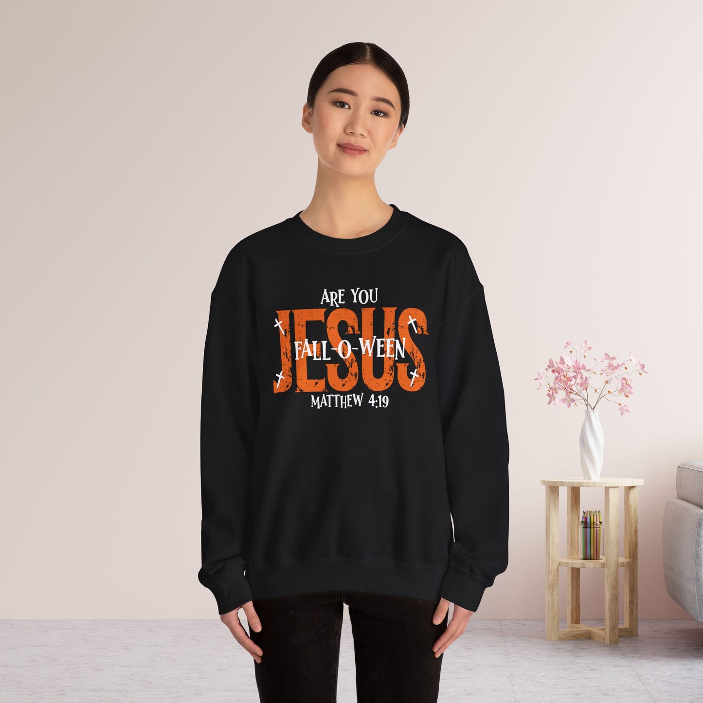 Are You Fall-o-ween Jesus Sweatshirt - Christian Fall Crewneck