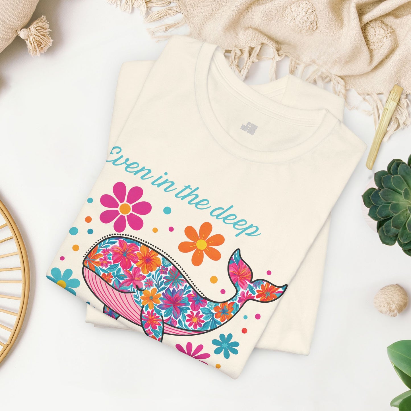 Grace Runs Deep Soft Cotton Tee