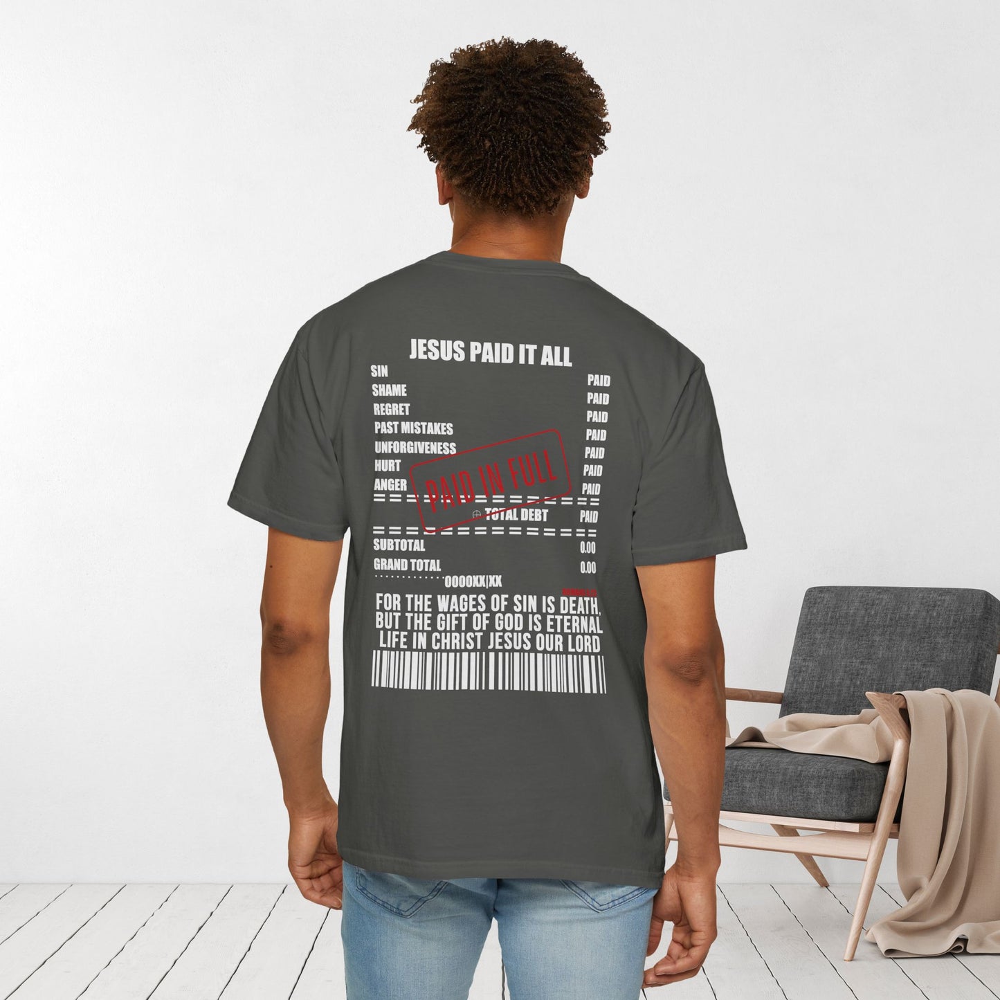 Jesus Paid the Price Comfort Colors Shirt
